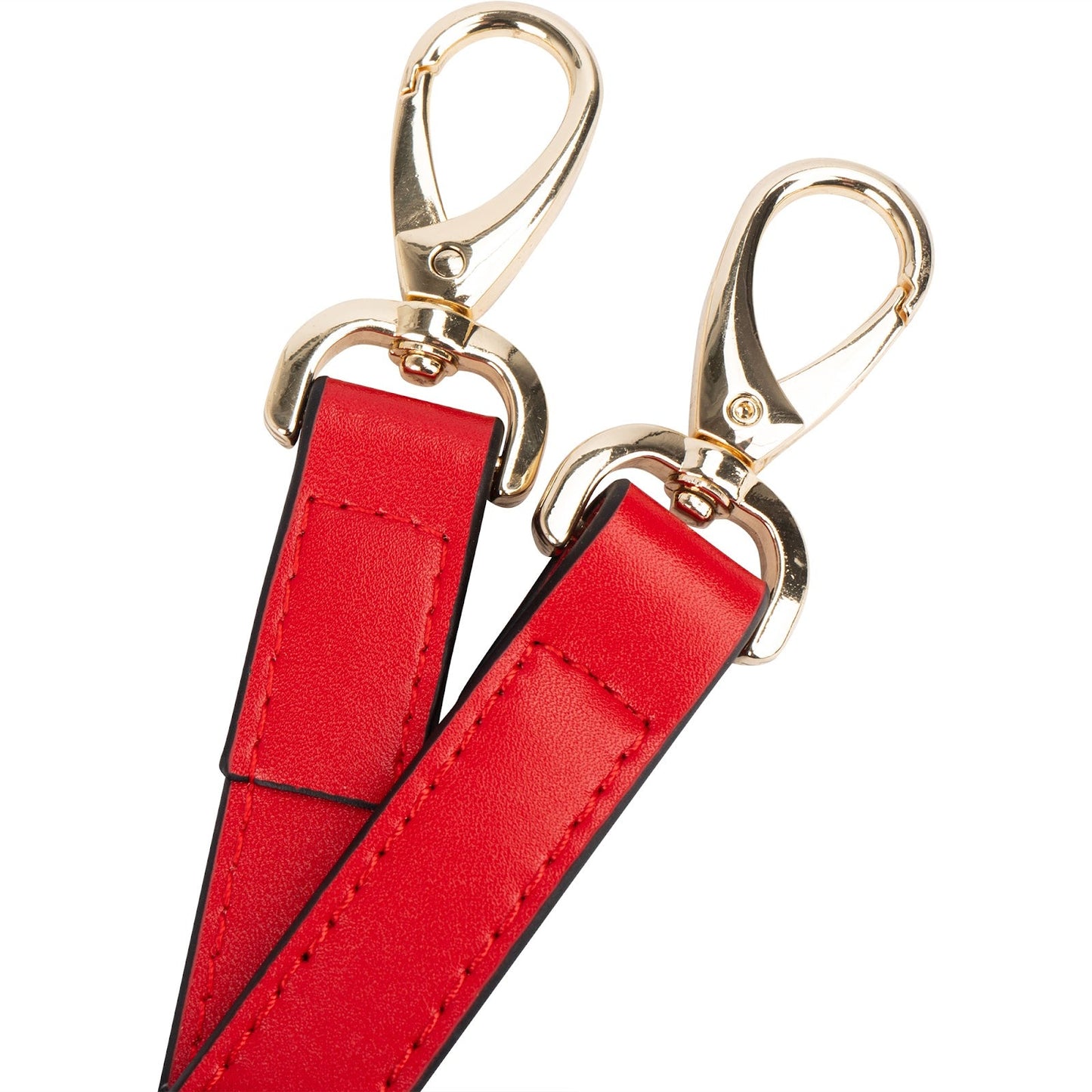Crossbody Schulterriemen - Rot (Mittelbreit / Verstellbar)