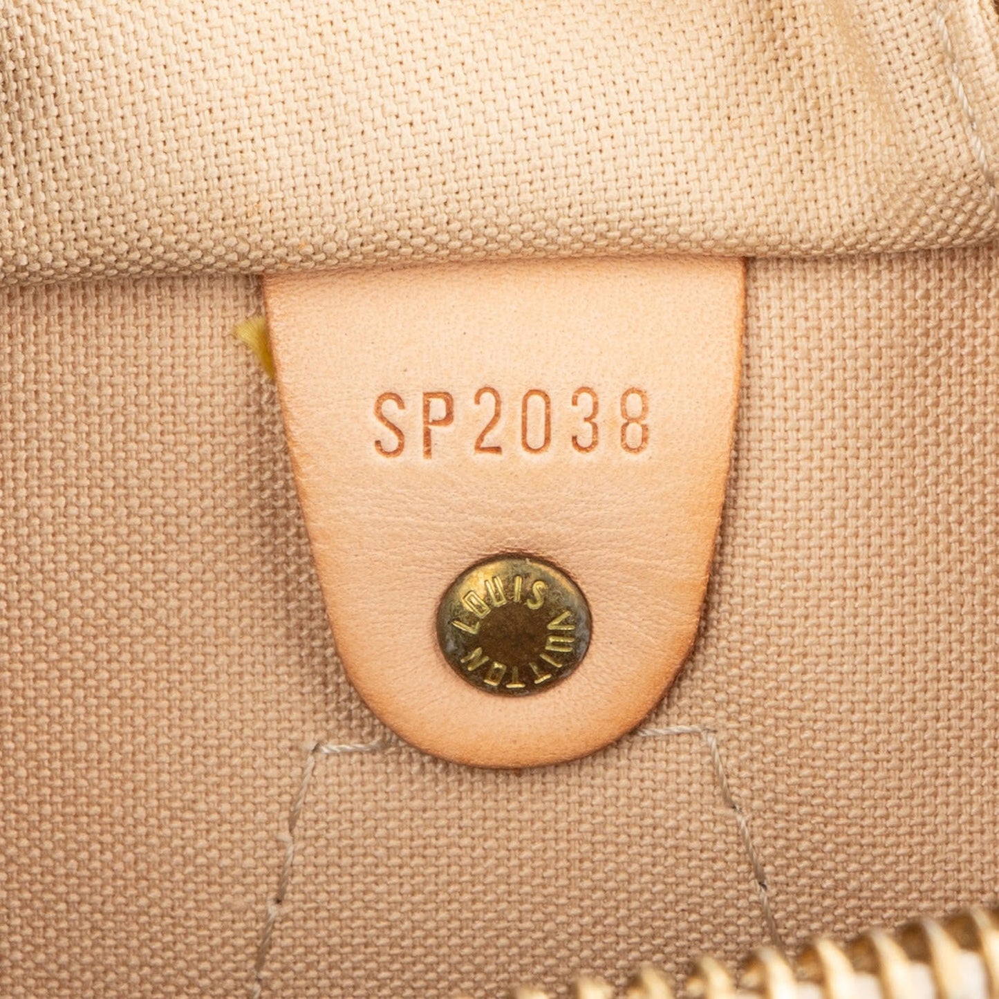 Louis Vuitton Monogram Damier Azur Speedy 30 Handbag