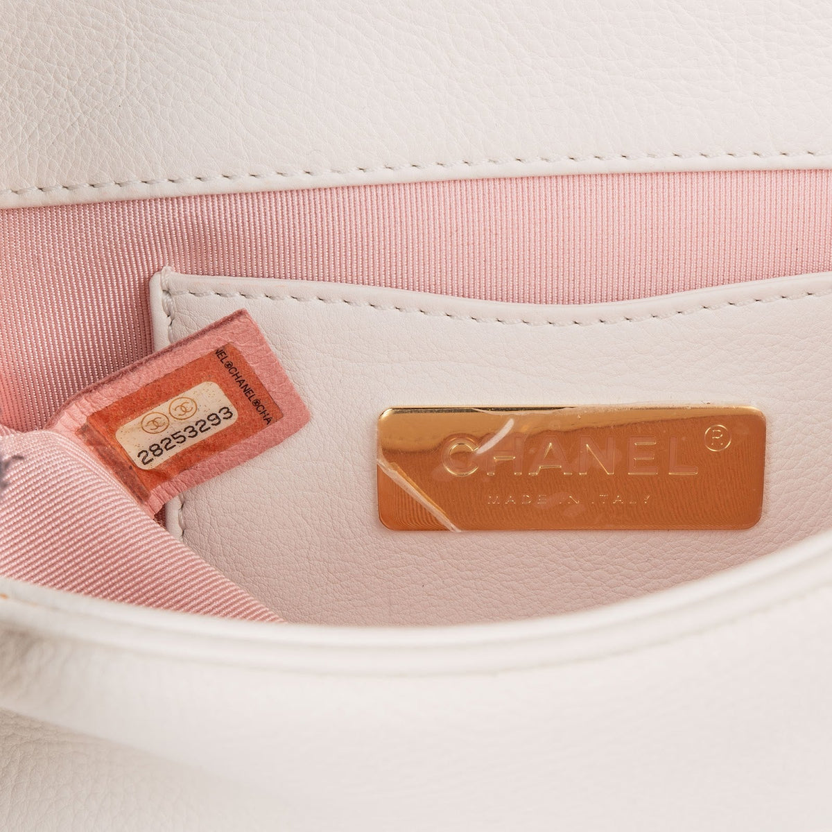 Chanel Quilted Calfskin Small Underline Single Flap Crossbody Bag