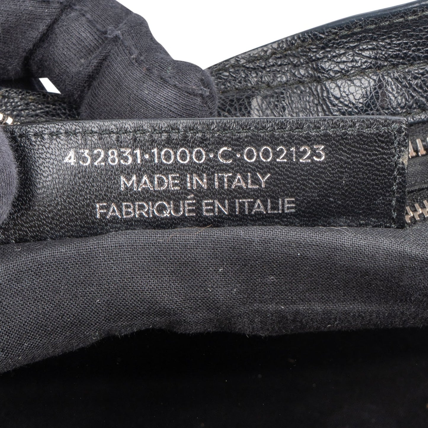 Balenciaga Black Leather Mini City Handbag