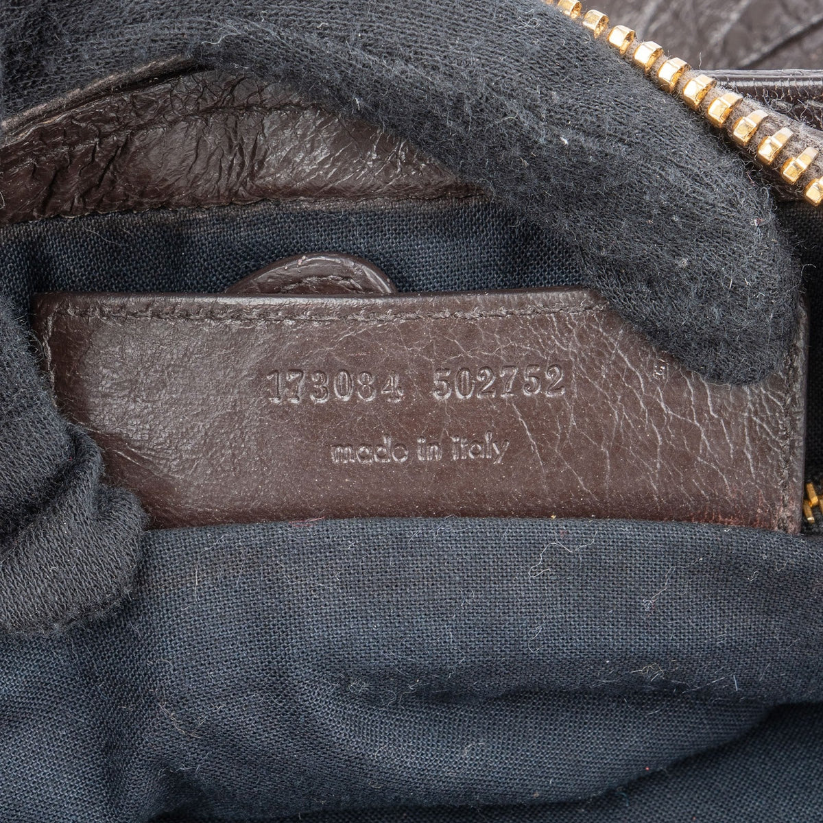 Balenciaga Dark Brown Leather Giant 21 City Handbag