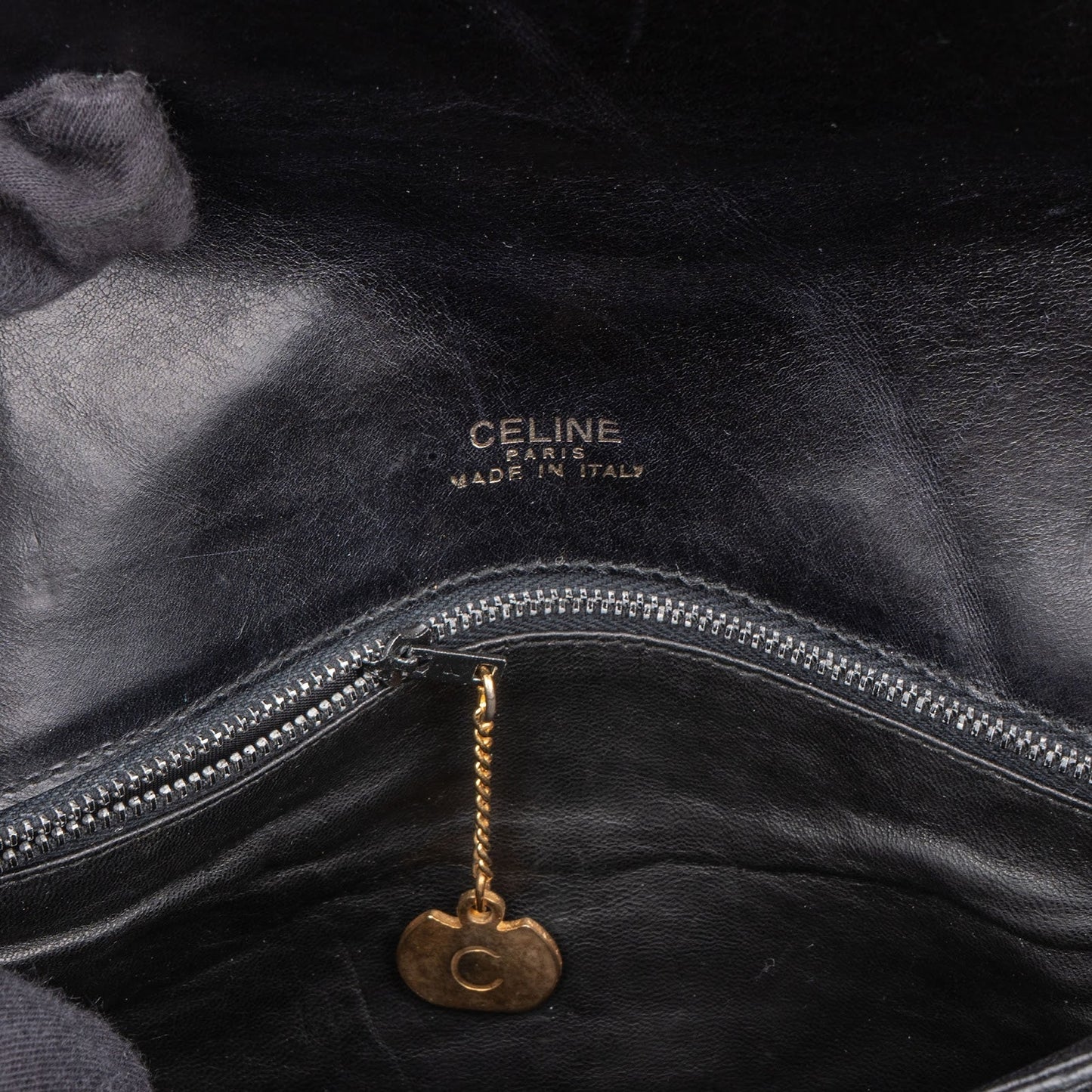 Celine Boxcalf Horse Carriage Triomphe Crossbody Bag