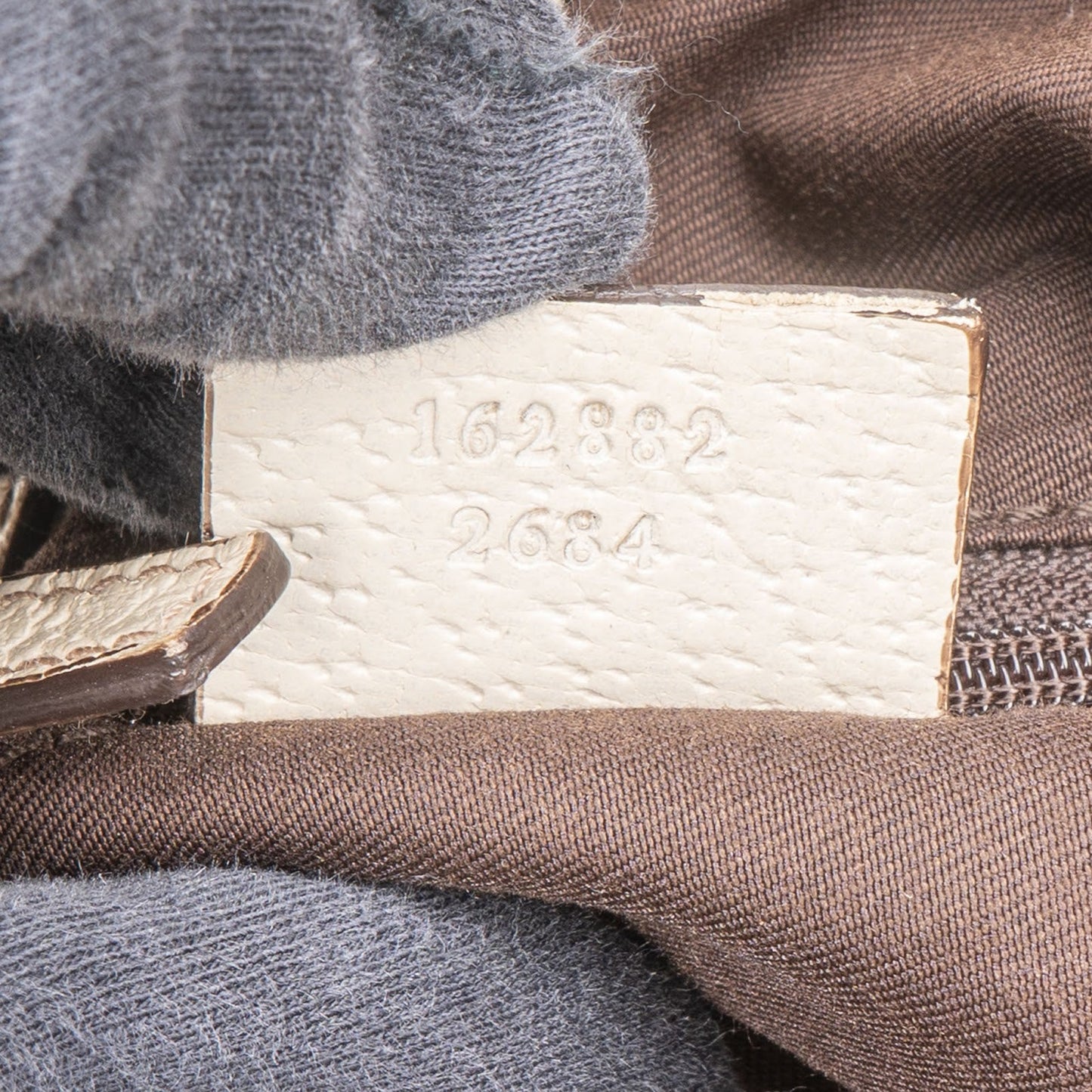 Gucci Monogram GG Canvas Web Detail Hobo Shoulder Bag