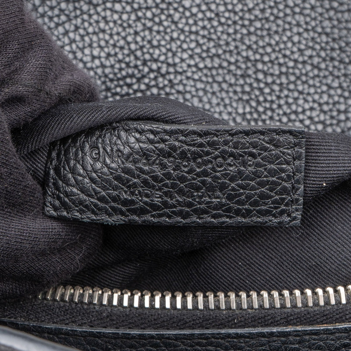 Saint Laurent Grained Leather Sac de Jour Handbag