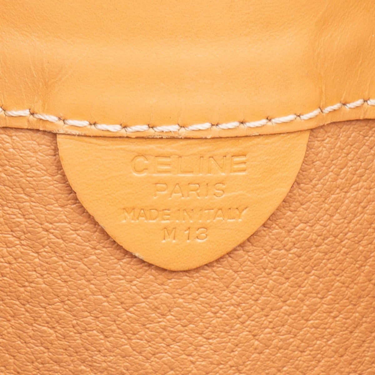 Celine Macadam Monogram Bucket Shoulder Bag
