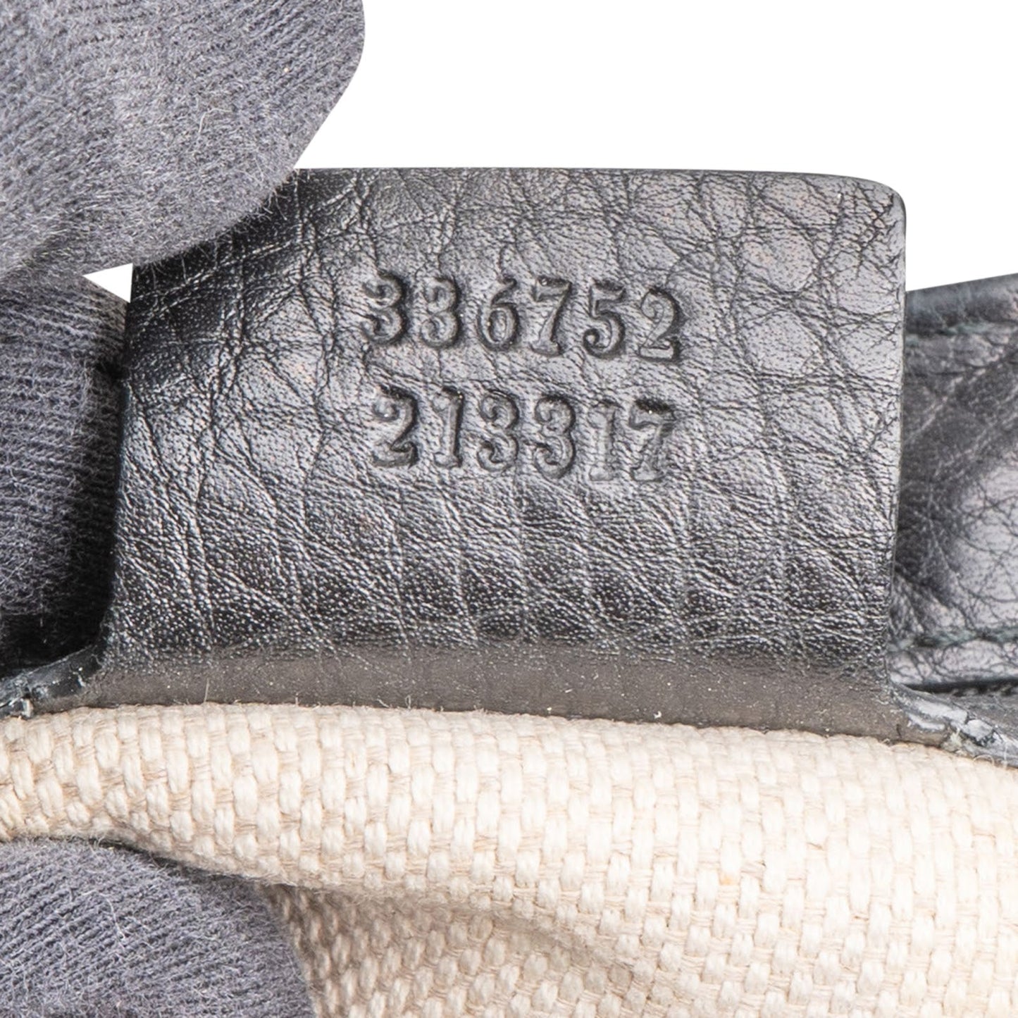 Gucci Pebbled Leather Soho Chain Tassel Crossbody Bag