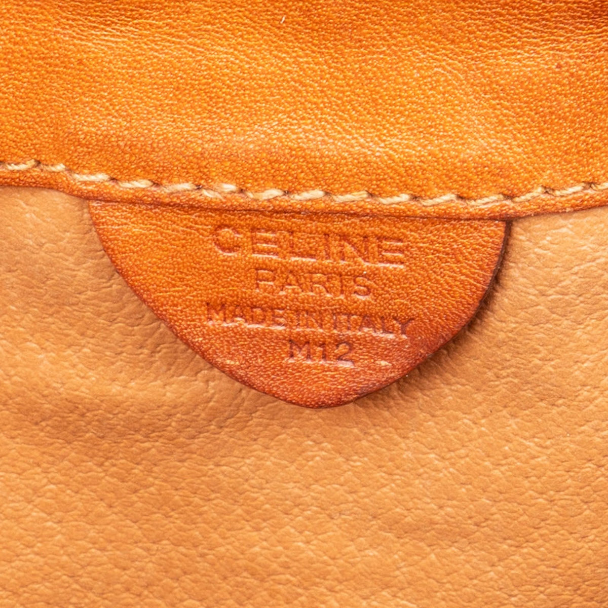 Celine Macadam Canvas Drawstring Bucket Shoulder Bag