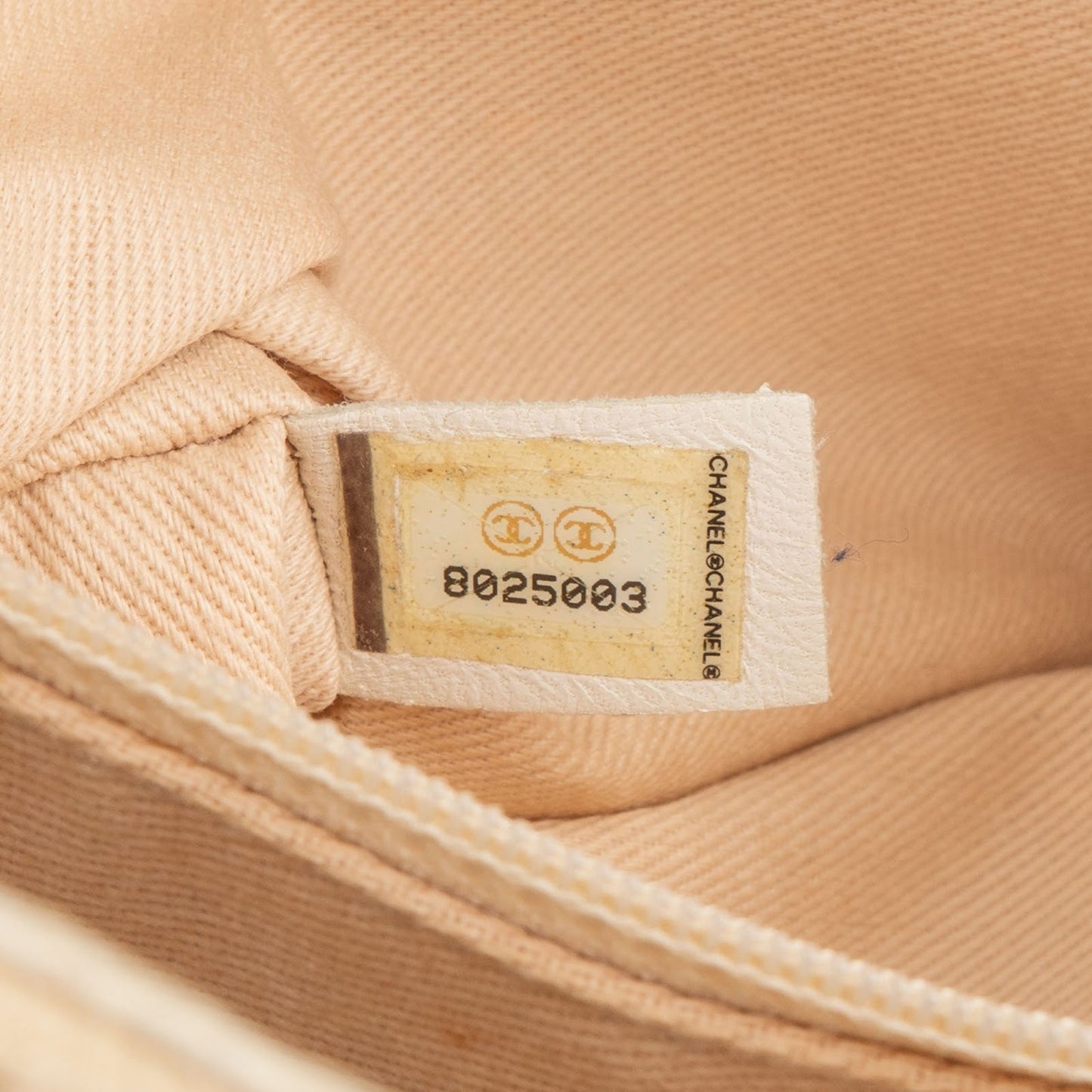 Chanel Canvas and Leather CC Olsen Shoulder Bag
