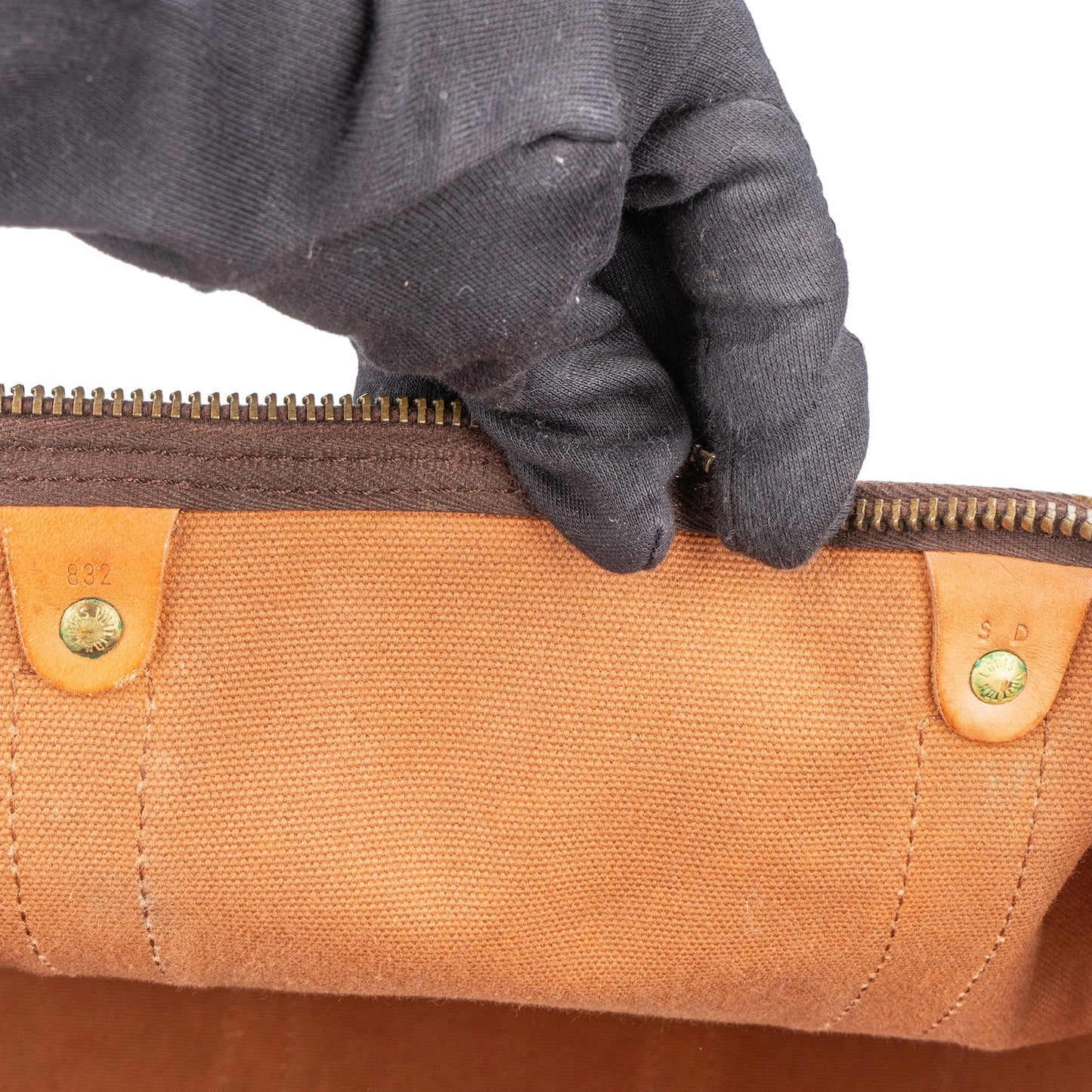 Louis Vuitton Monogram Canvas Keepall 55 Bandoulière Travel Bag