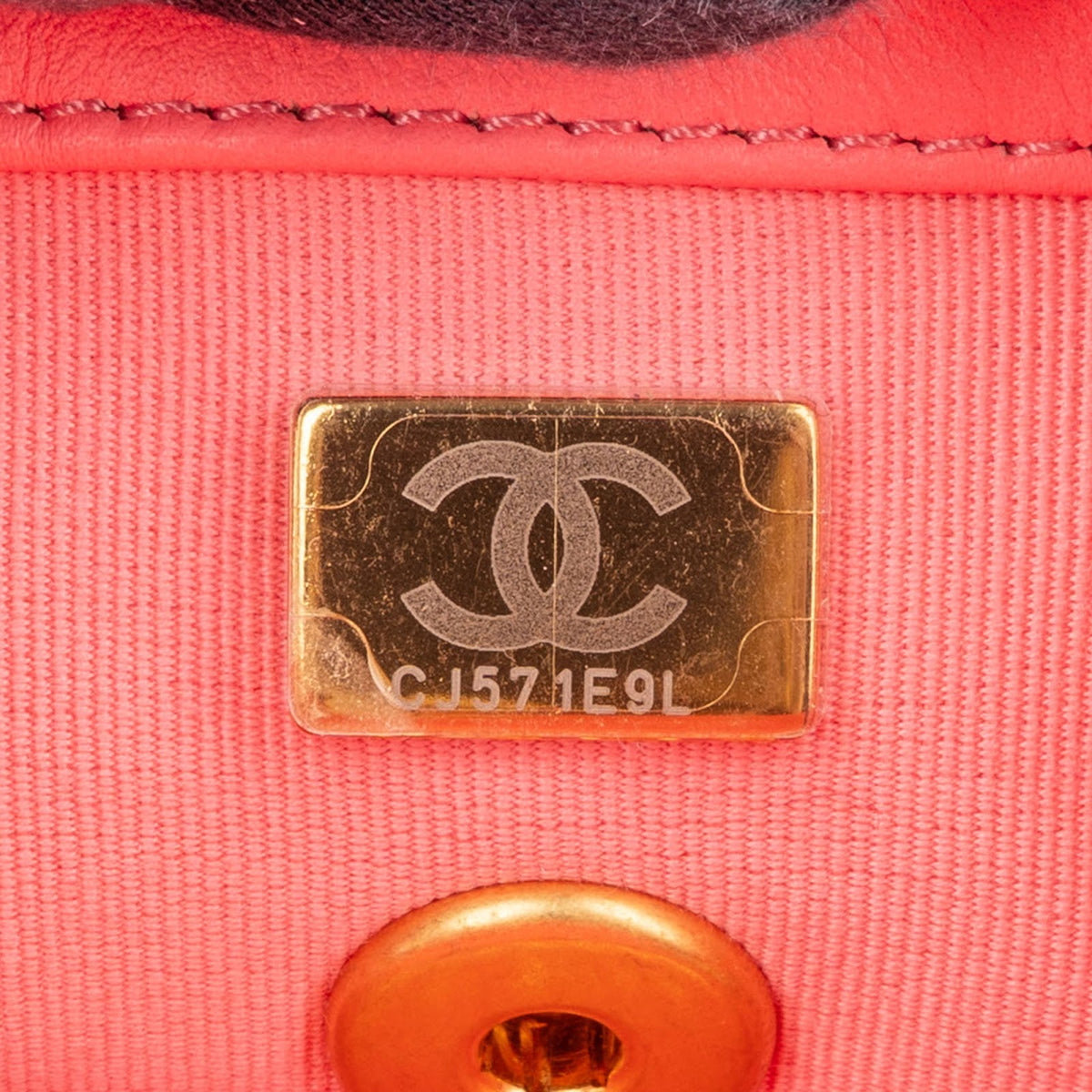 Chanel Pink Leather Quilted Lambskin Top Handle Single Flap Crossbody Bag