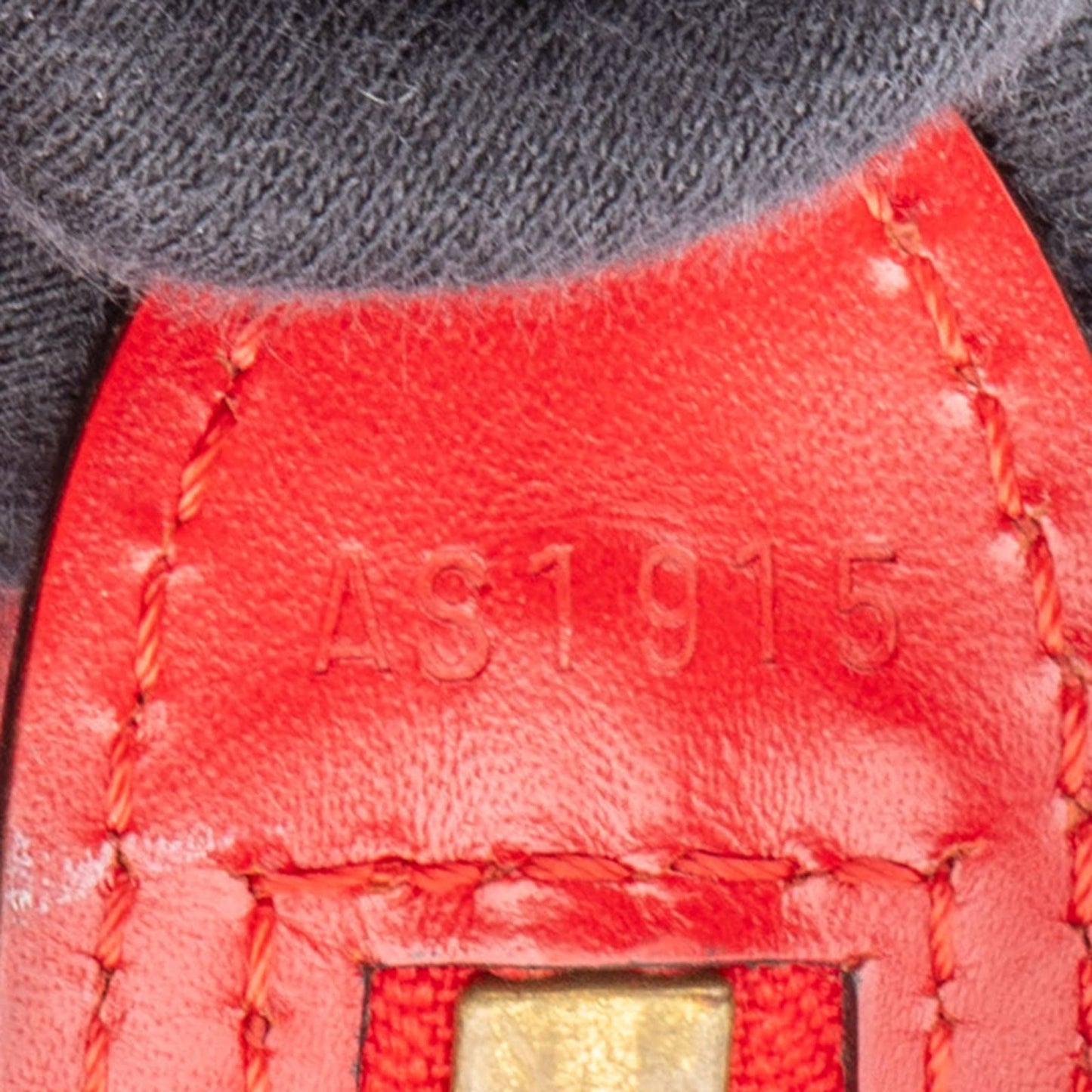 Louis Vuitton Red Epi Leather Saint Jacques GM Shoulder Bag