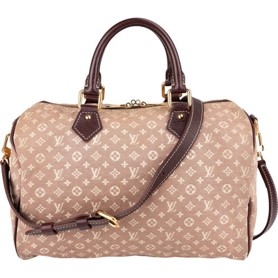 Louis Vuitton Monogram Mini Lin Speedy 30 Bandoulière Handtasche
