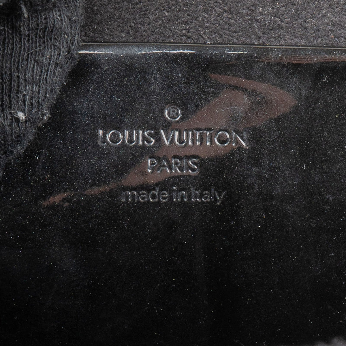Louis Vuitton Monogram Canvas Black & White Vernis Leather Wynwood Trunk Crossbody Bag