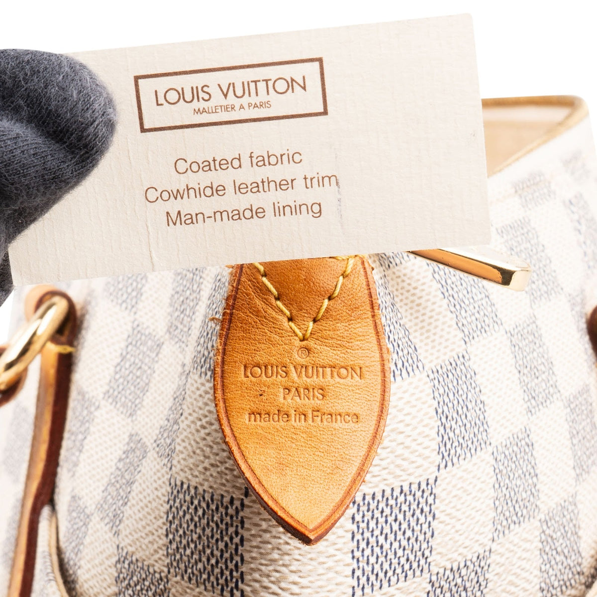 Louis Vuitton Monogram Damier Azur Canvas Totally MM Shoulder Bag