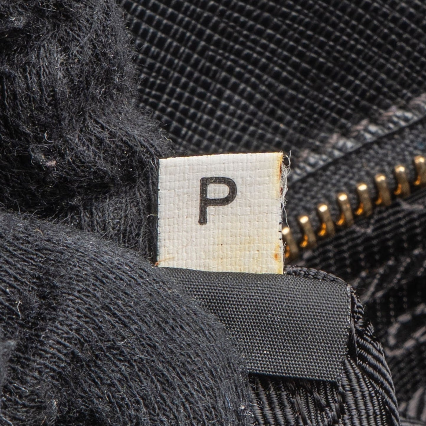 Prada Black Saffiano Leather Galleria Handbag