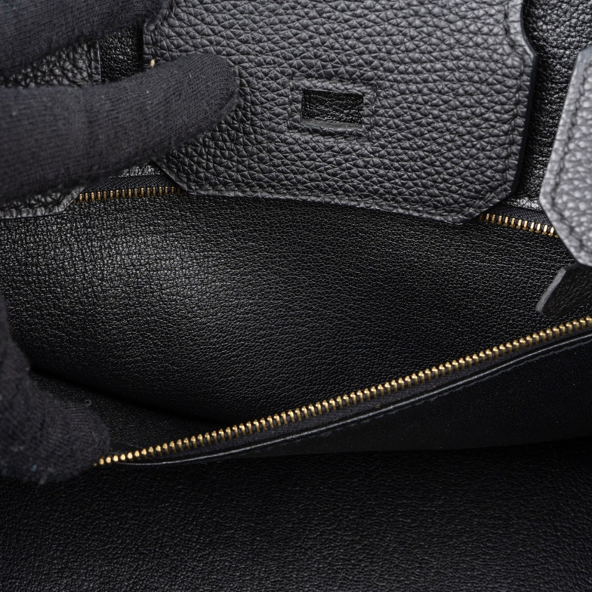 Hermès Noir Togo Leather Gold Birkin 30 Handbag (2015)
