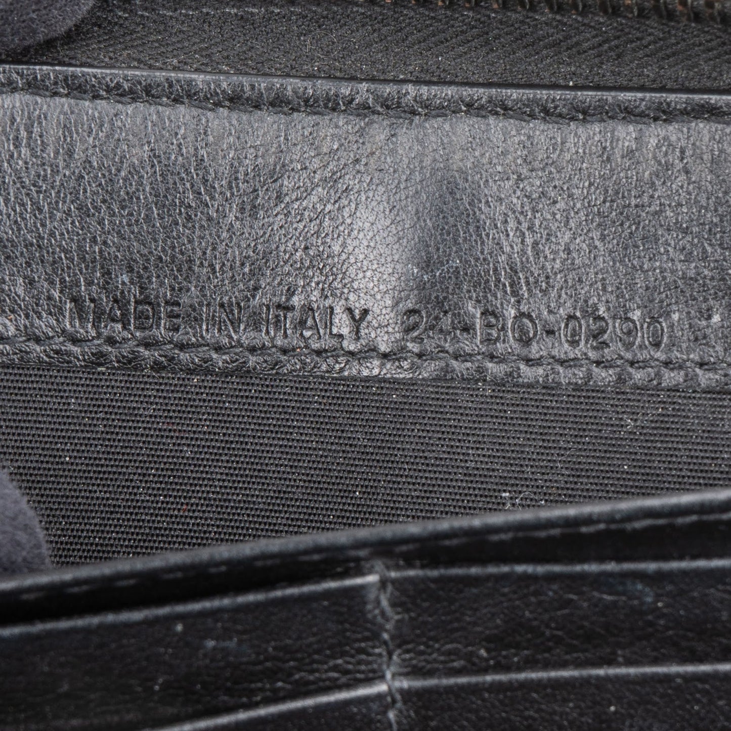 Christian Dior Trotter Monogram Zipped Long Wallet