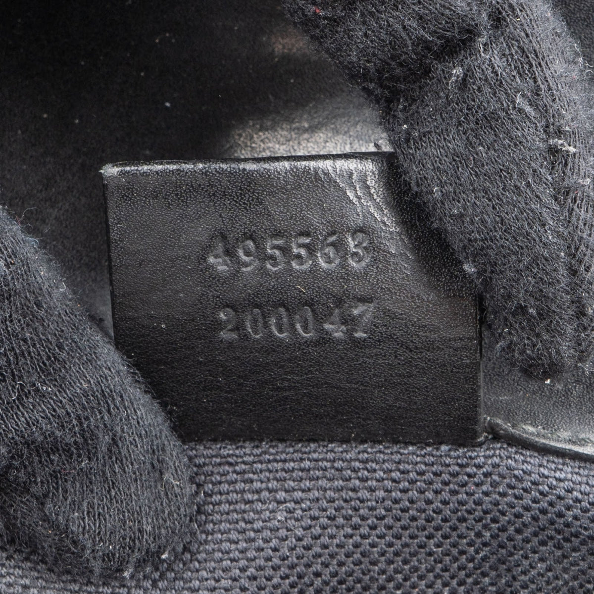Gucci Web Backpack aus Leder in Krokooptik – Ansicht 11