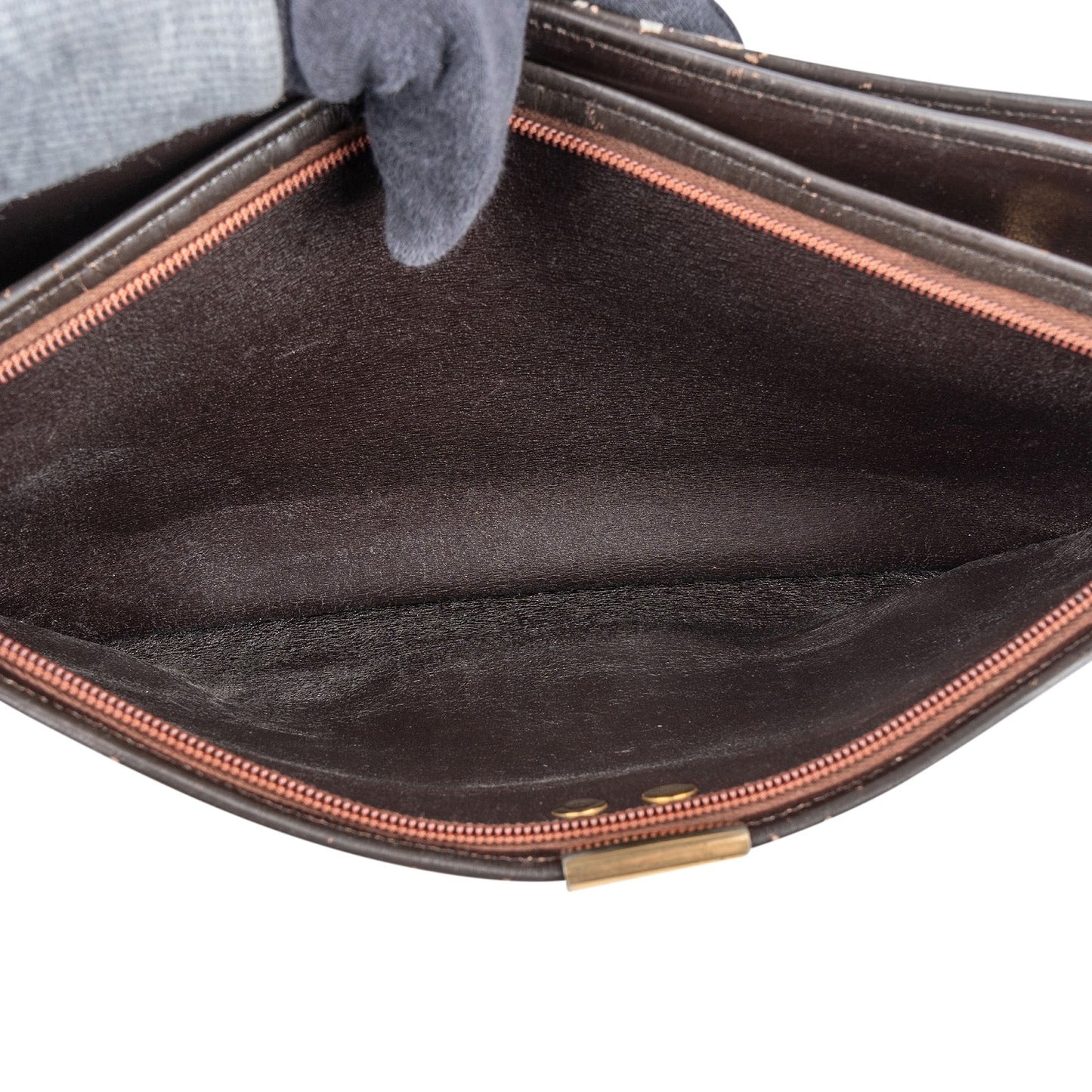 Christian Dior Trotter Monogram Vintage Shoulder Bag
