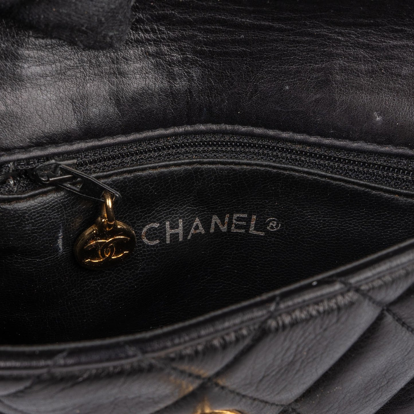 Chanel Quilted Lambskin CC Belt Bum Waist Bag
