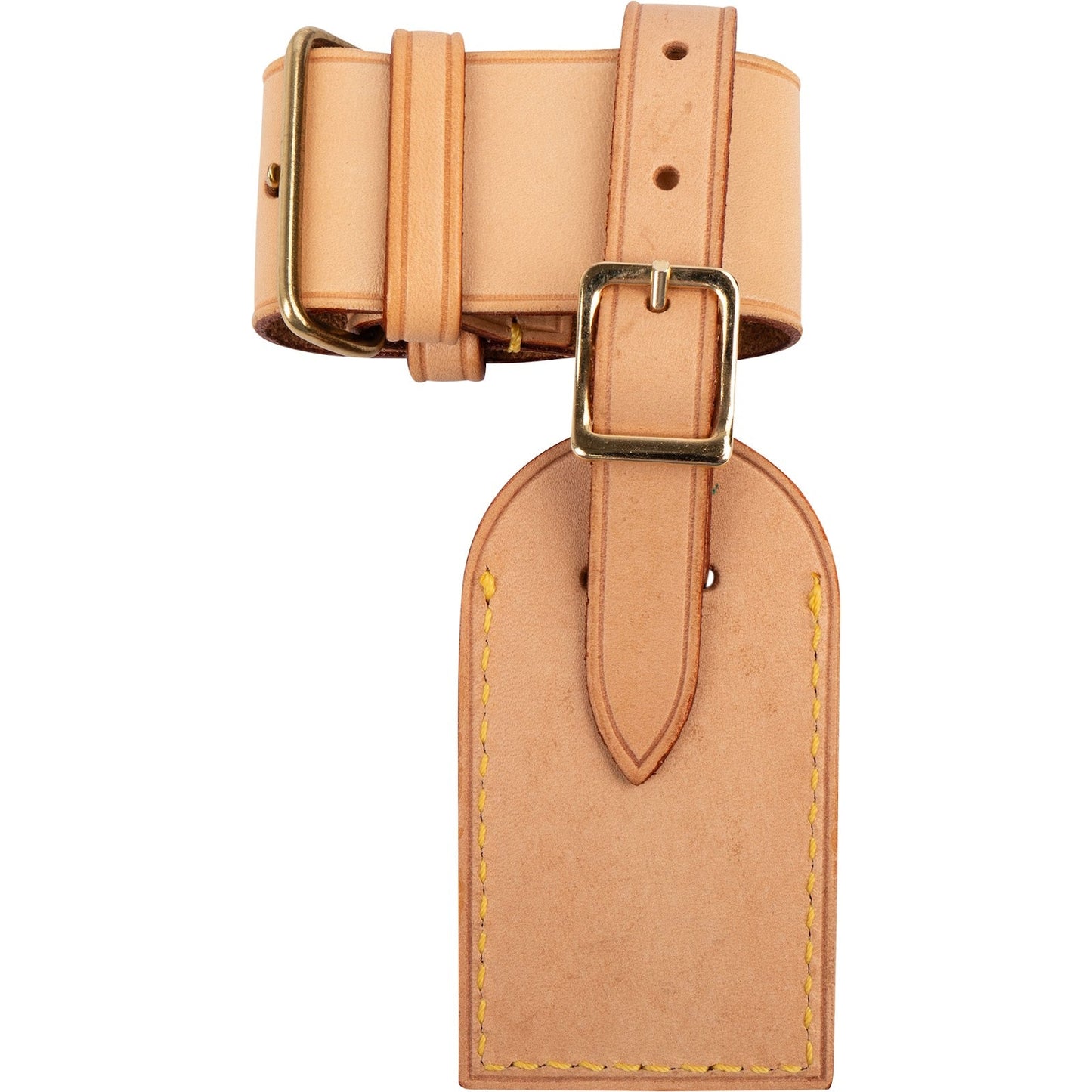 Louis Vuitton Vachetta Leather Luggage Tag Set