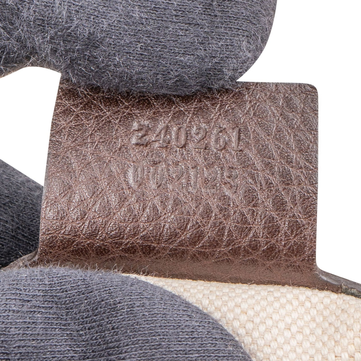 Gucci Monogram GG Canvas Indy Hobo Shoulder Bag