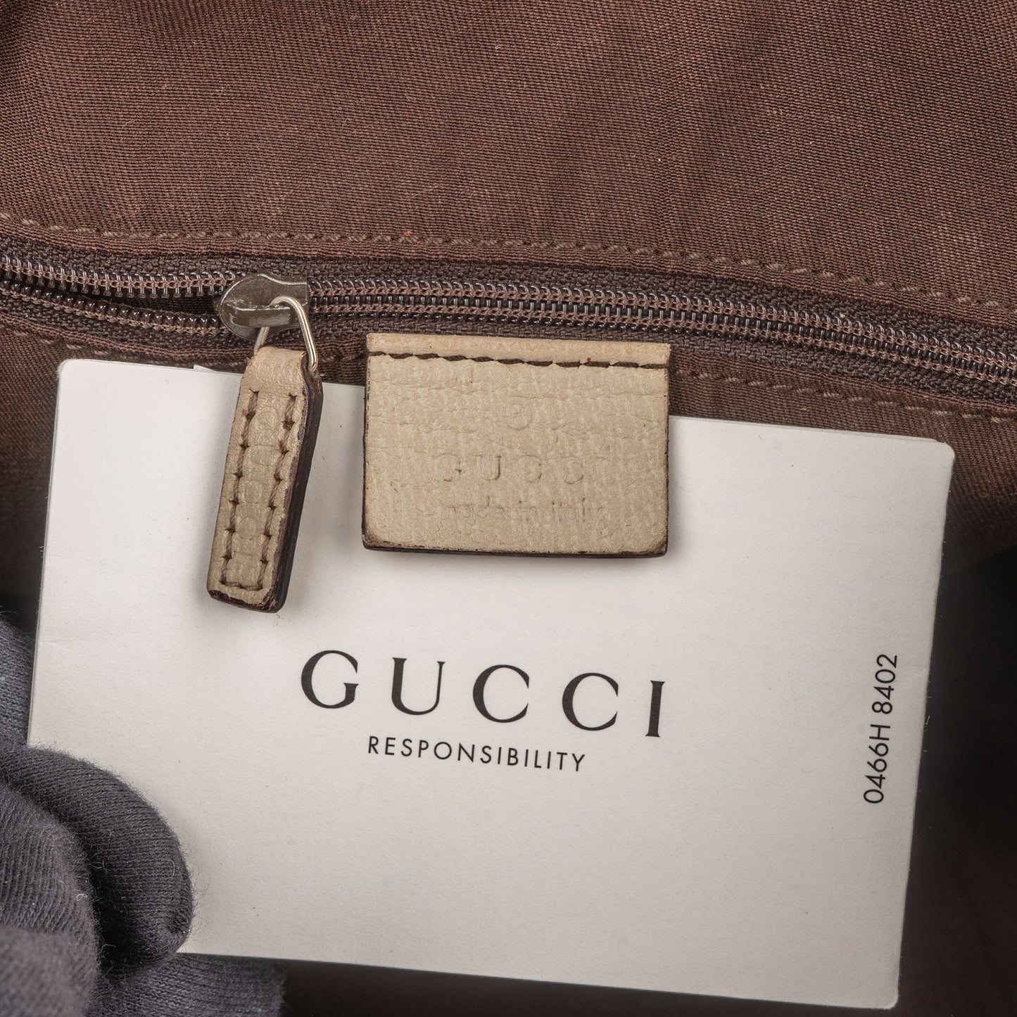 Gucci Monogram GG Abbey Hobo Shoulder Bag