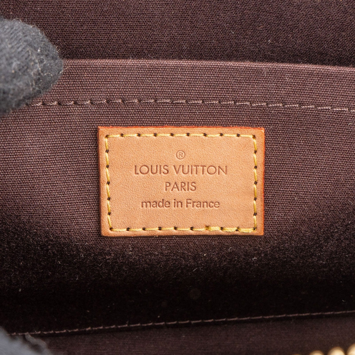Louis Vuitton Amarante Monogram Vernis Rosewood Avenue Shoulder Bag
