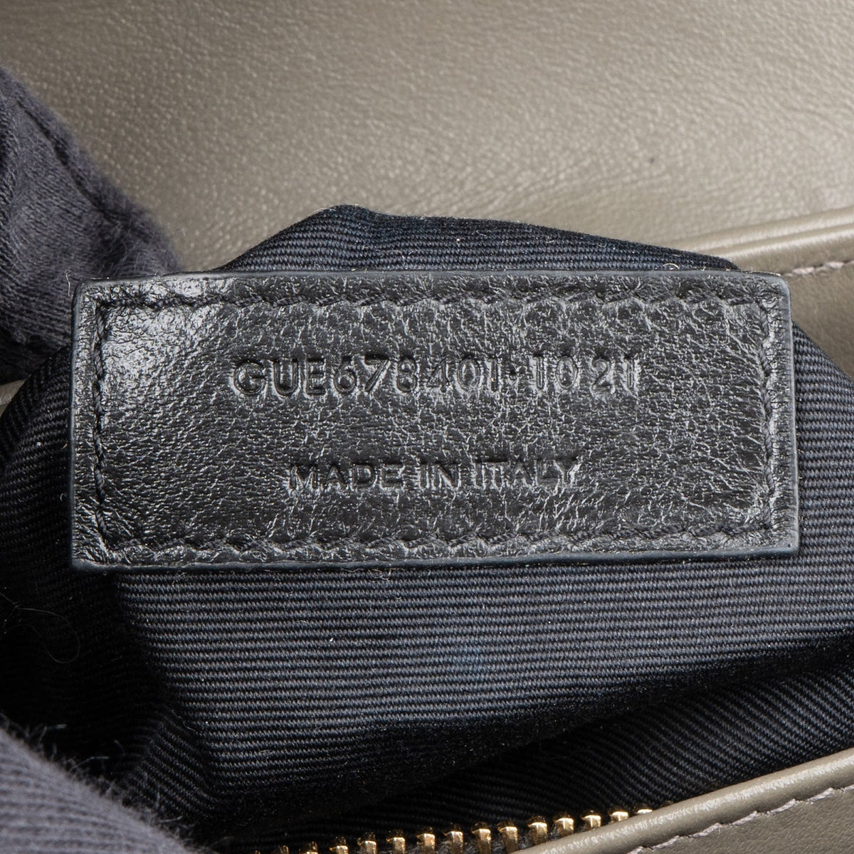 Saint Laurent Quilted Lambskin Loulou Puffer Toy Crossbody Bag
