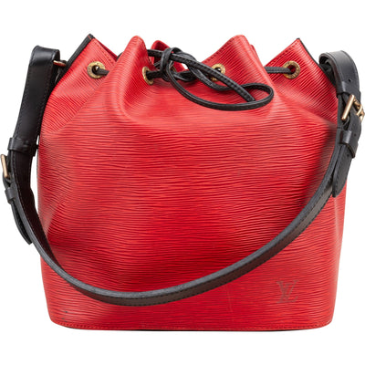 Louis Vuitton Bicolor Epi Leather Sac Noé Petit Shoulder Bag