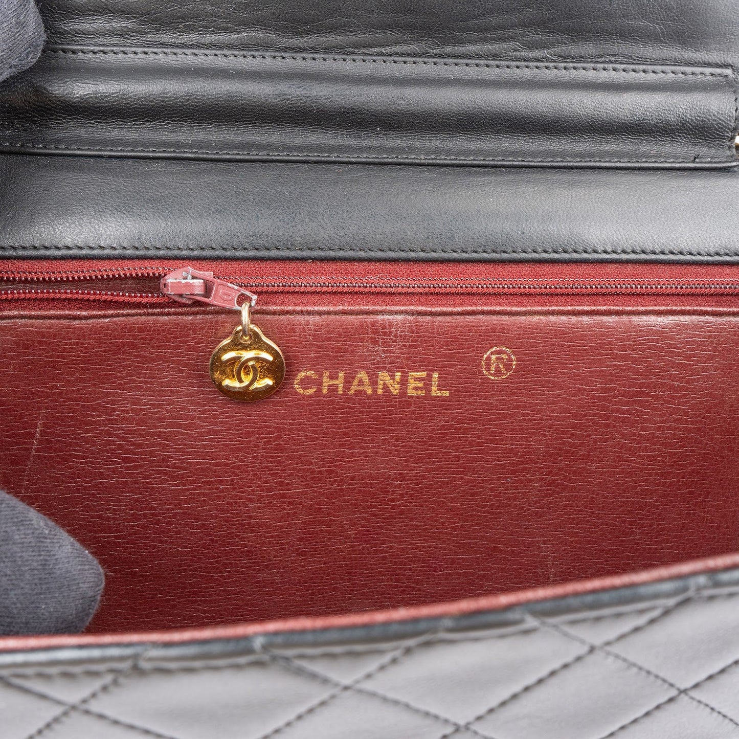 Chanel Quilted Lambskin 24K Gold Single Flap Shoulder Bag