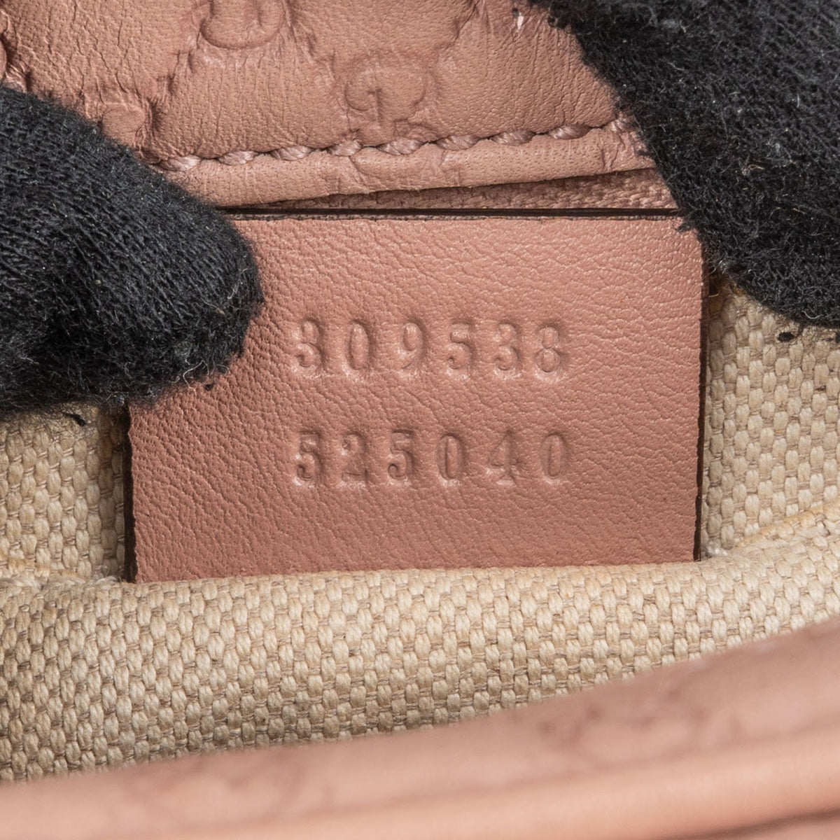 Gucci Microguccissima Leather Bamboo Tassel Disco Camera Crossbody Bag