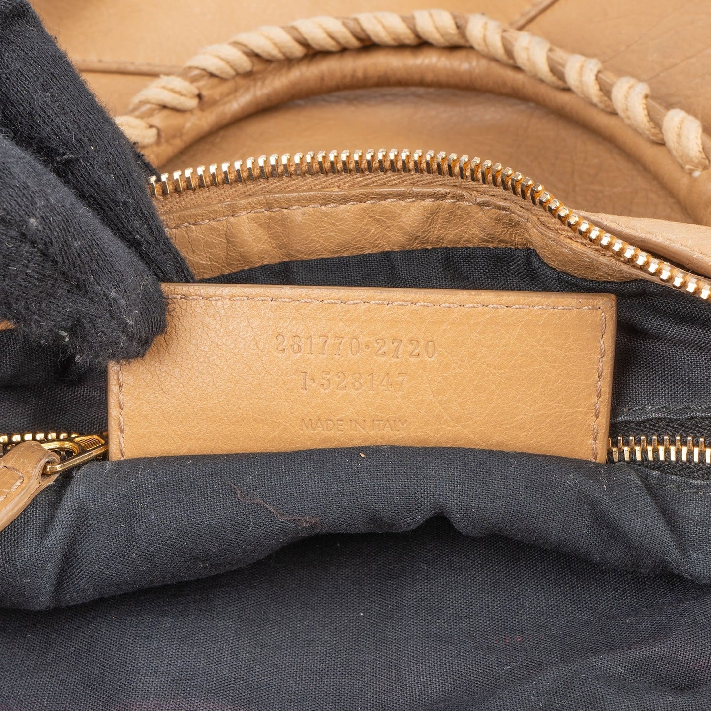 Balenciaga Beige Leather City Handbag