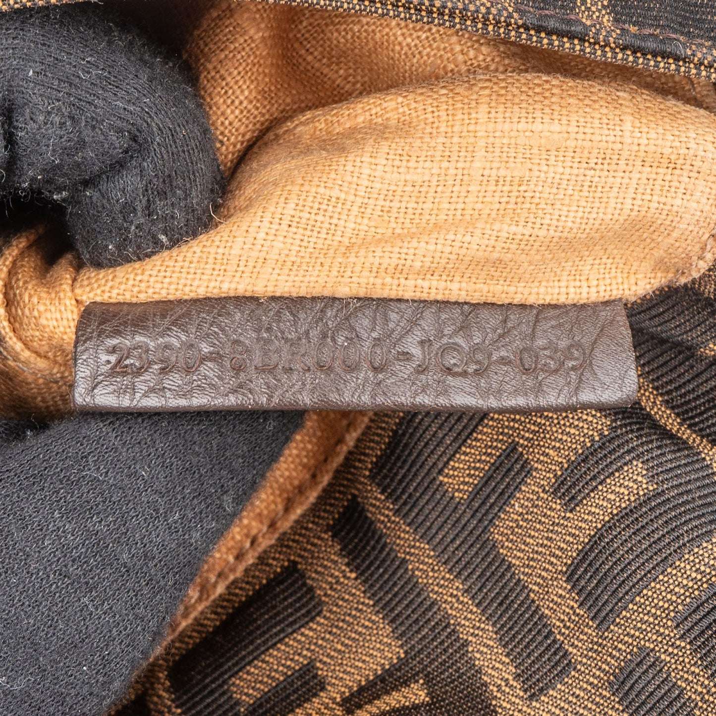 Fendi Monogram FF Baguette Shoulder Bag