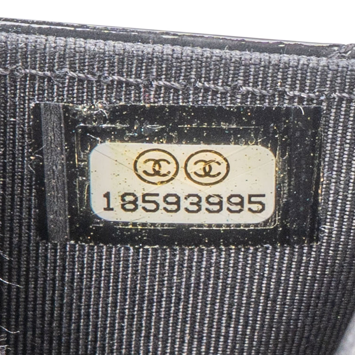 Chanel Quilted Patent Leather 2.55 Wallet On Chain Crossbody Bag