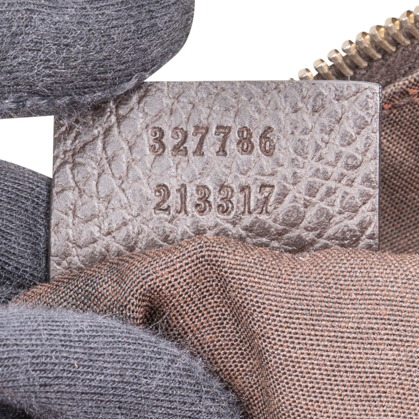 Gucci Monogram GG Patent Canvas Abbey Hobo Shoulder Bag