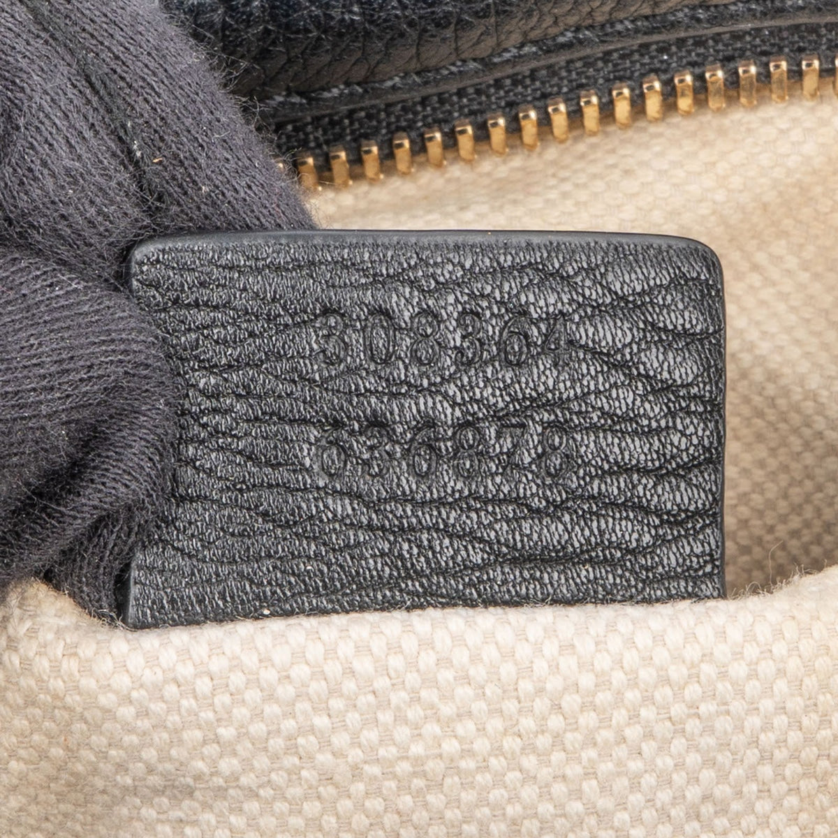 Gucci Leather GG Soho Crossbody Bag