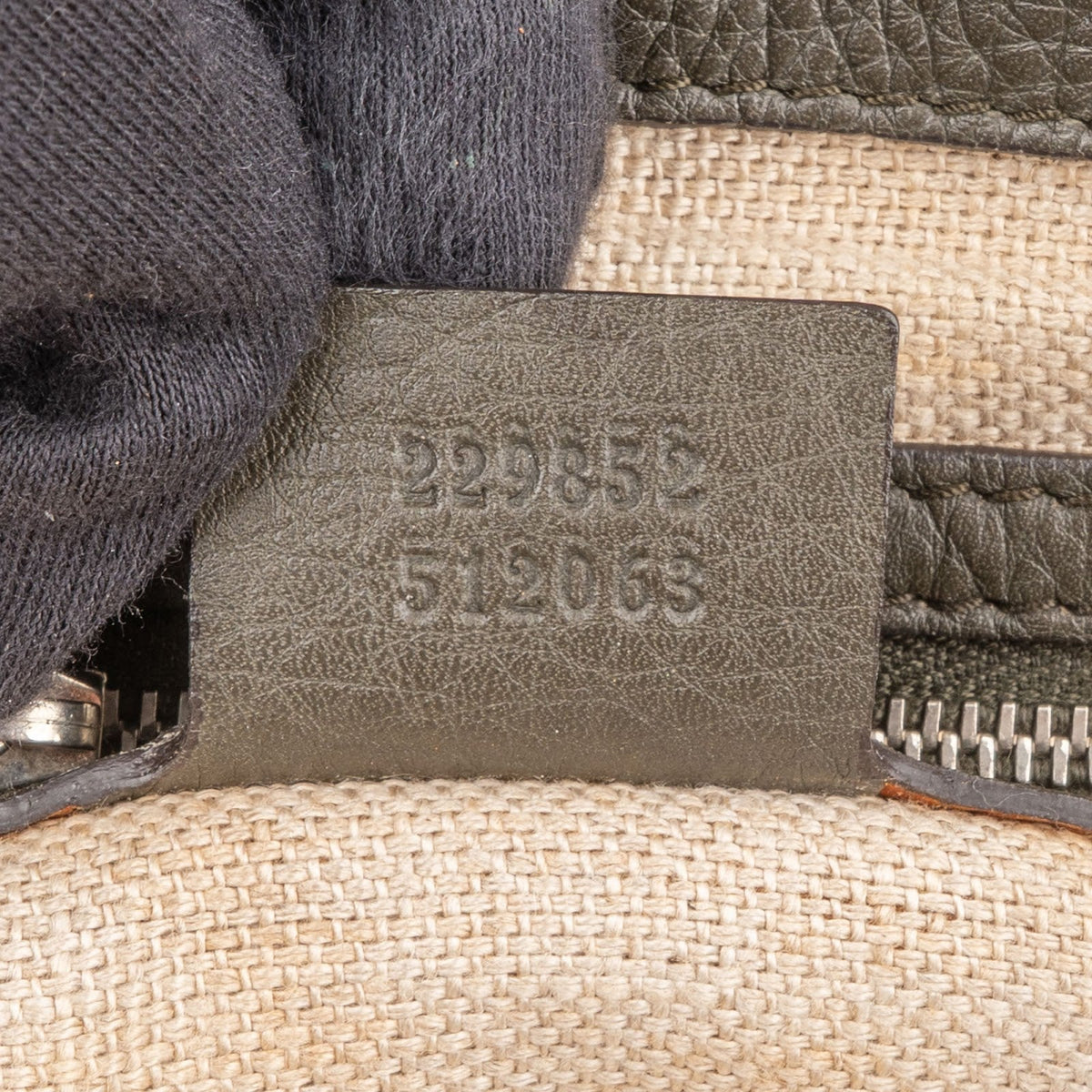 Gucci Monogram GG Horsebit Tote Shoulder Bag
