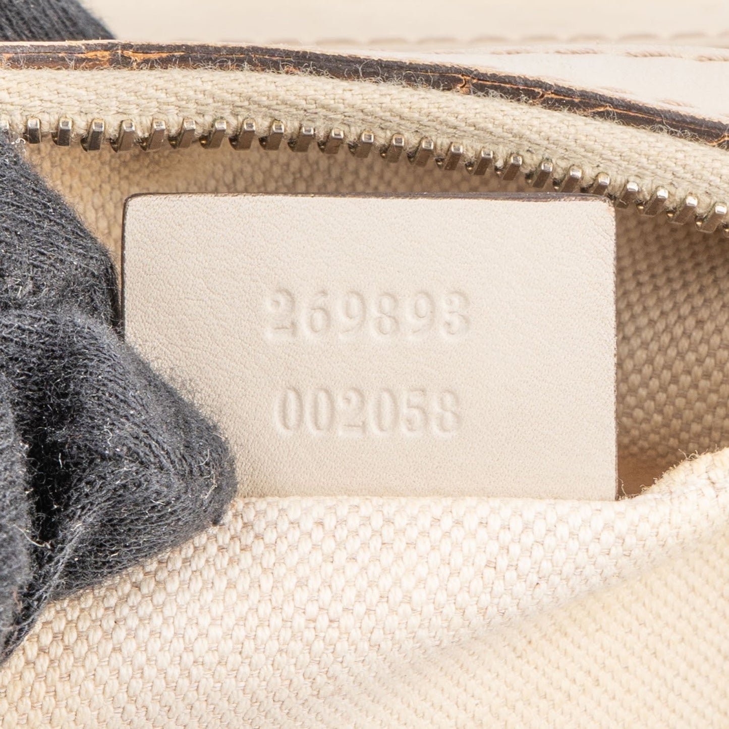 Gucci Guccissima Leather Princy Pochette Shoulder Bag