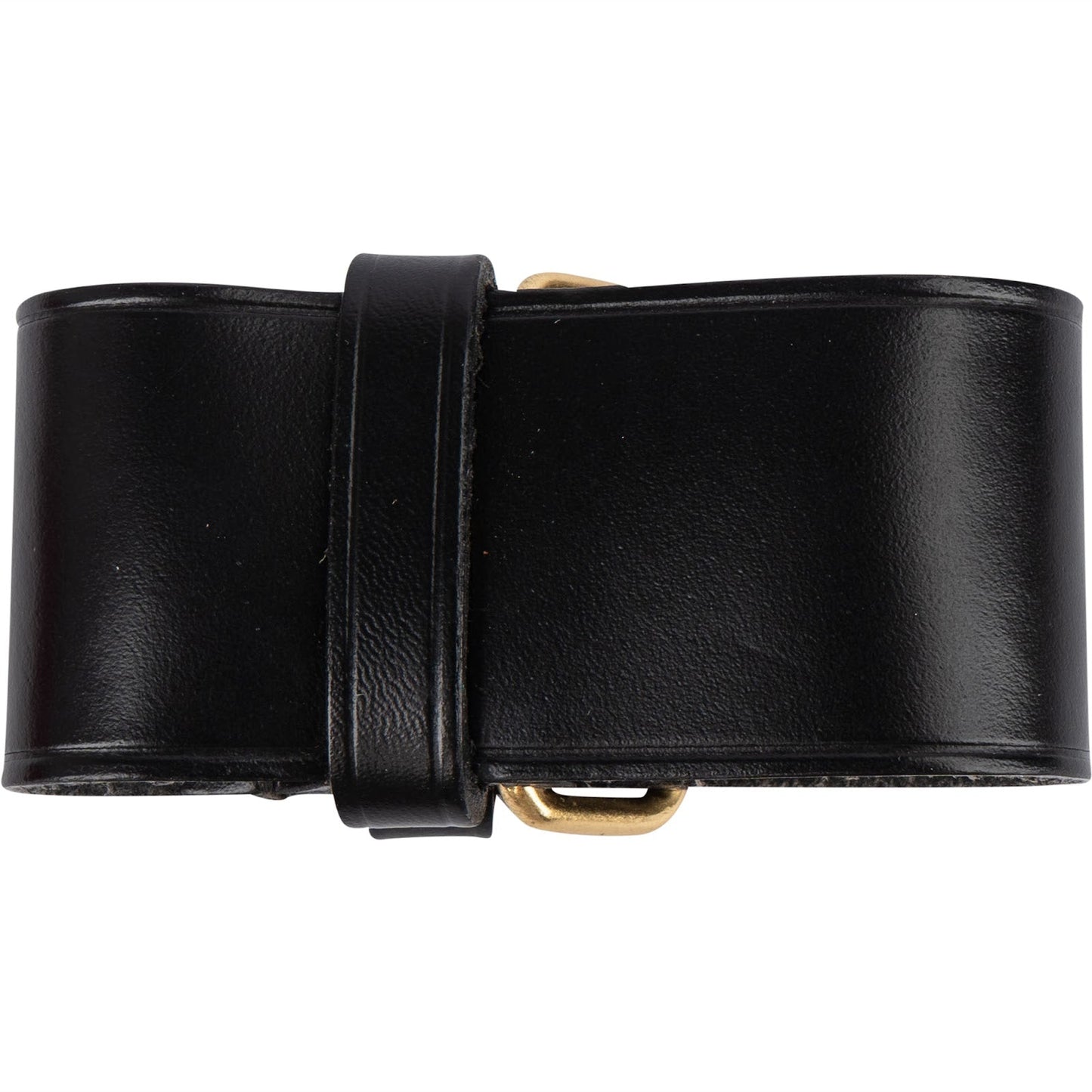 Louis Vuitton Black Leather Grip Griffklammer