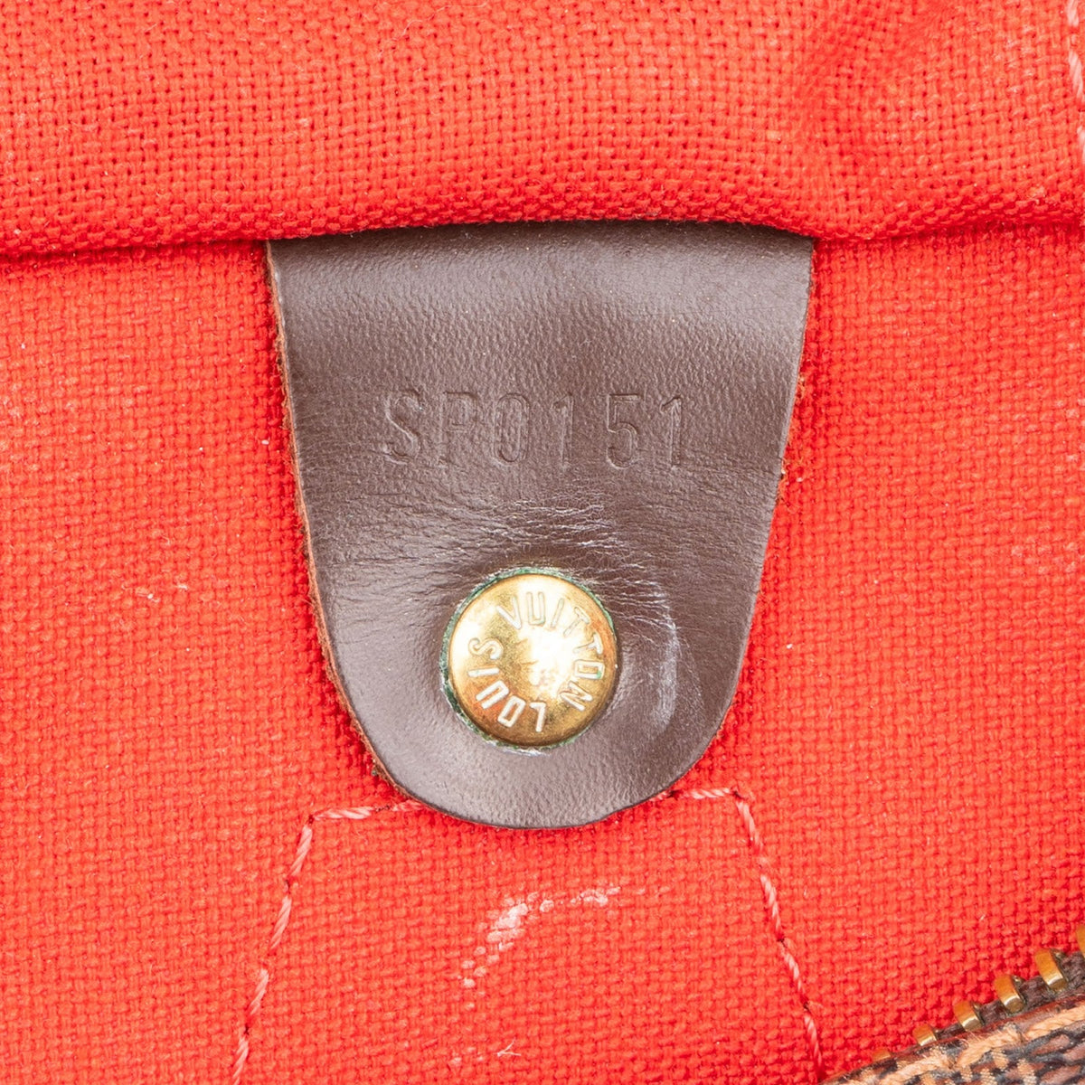 Louis Vuitton Speedy 30 aus Damier Ebene Canvas – Ansicht 11