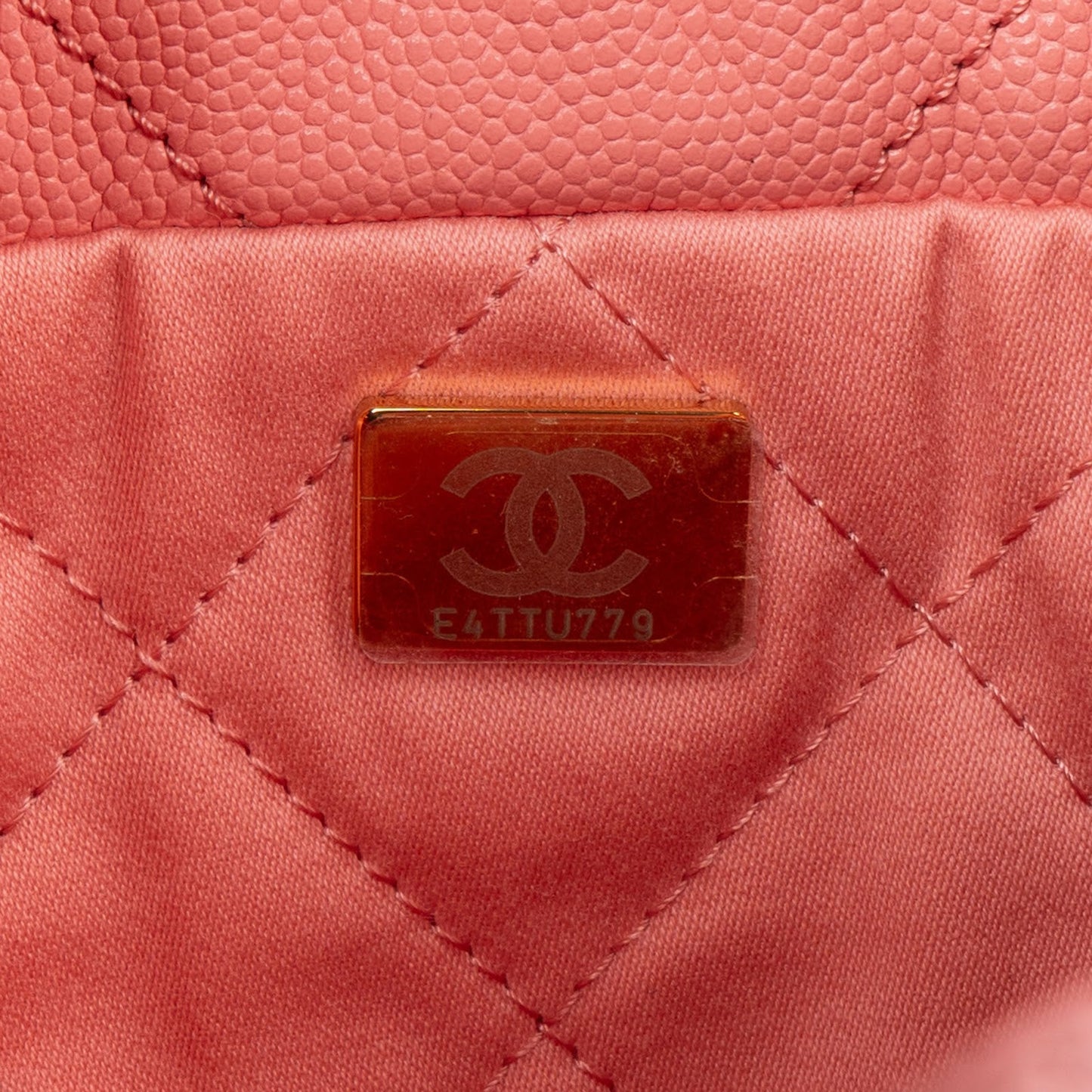 Chanel 22 Caviar Leather Small Drawstring Bag Handbag