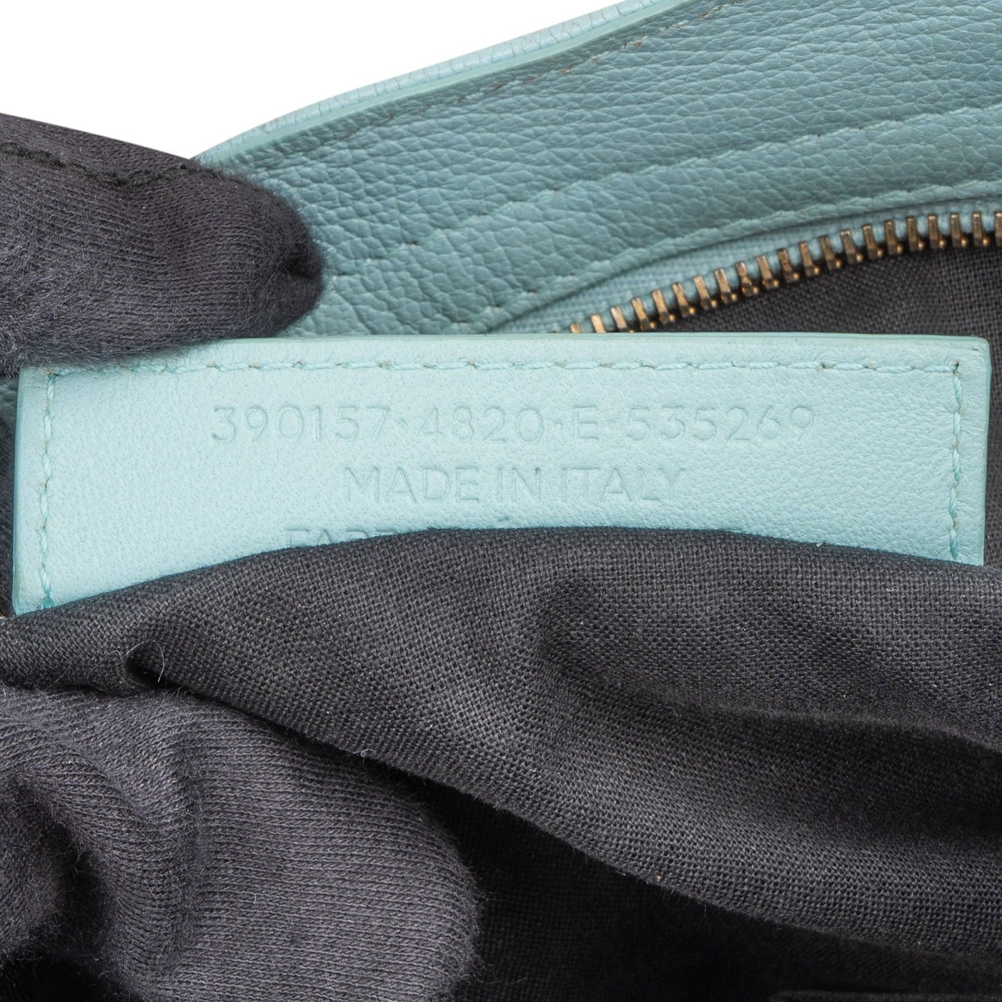 Balenciaga Blue Leather City Handbag