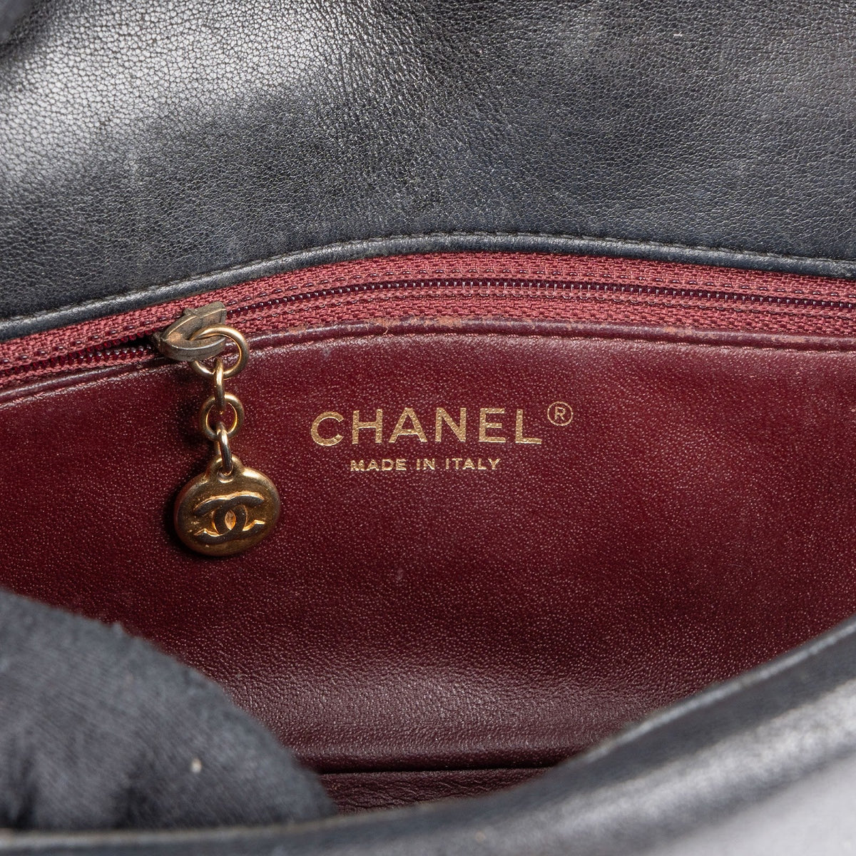 Chanel Diana Single Flap Lammleder, Bild 14 von 14