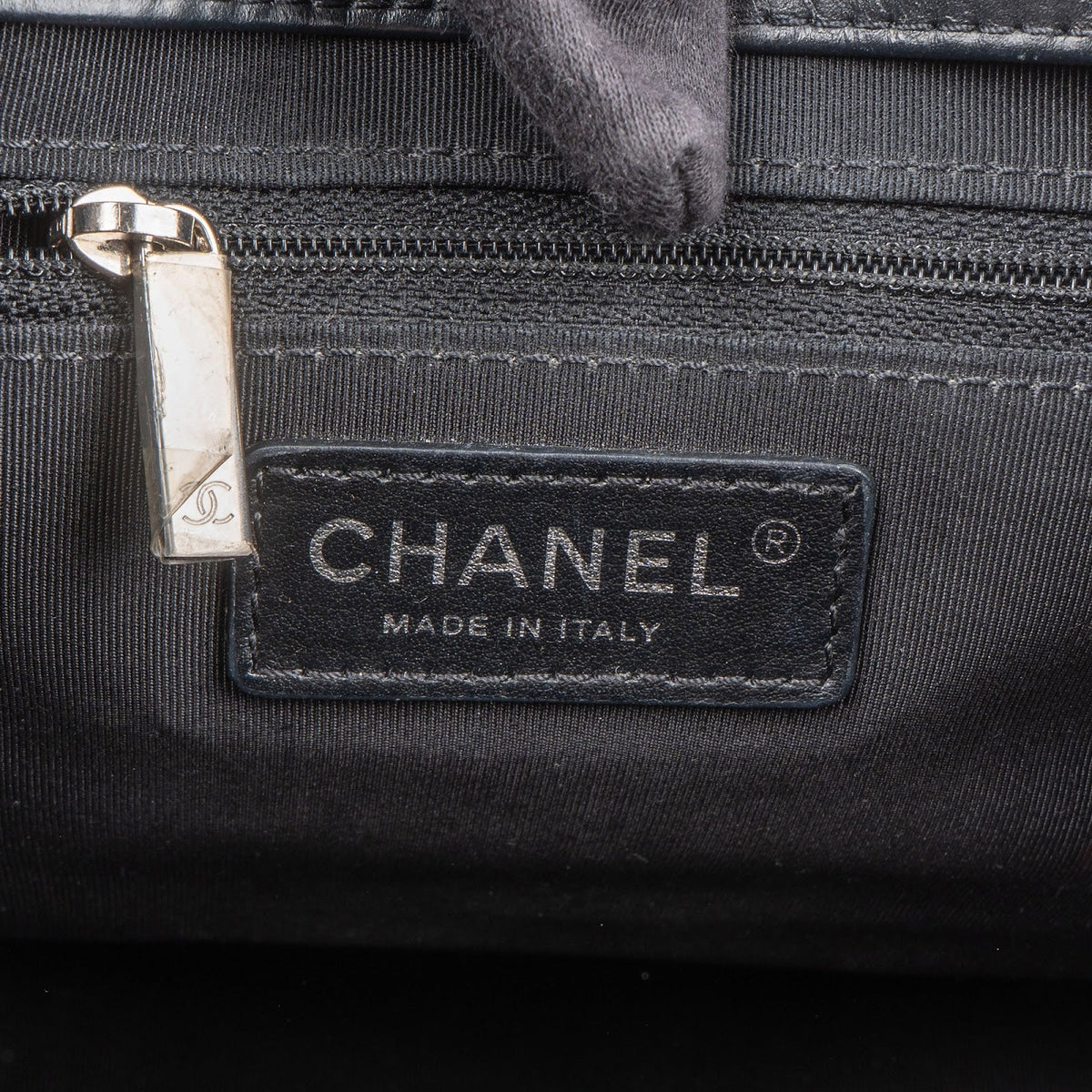 Chanel Quilted Calfskin CC Chain Drawstring Bucket Shoulder Bag