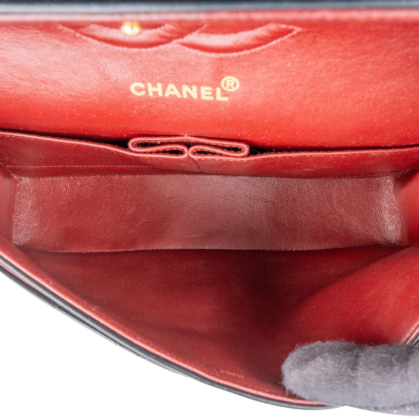 Chanel Quilted Lambskin 24K Gold Medium Double Flap Shoulder Bag
