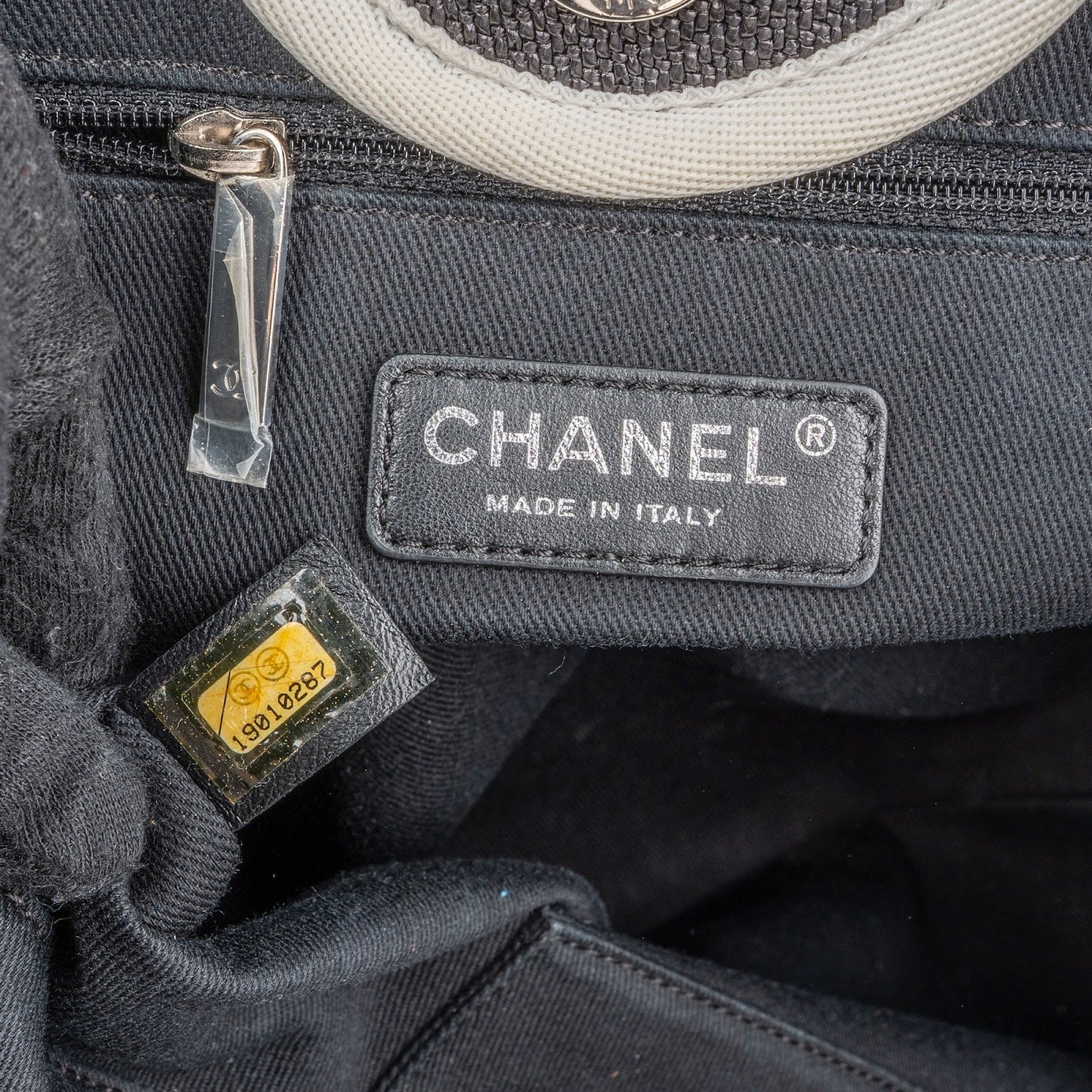 Chanel Denim Deauville Tote Shoulder Bag