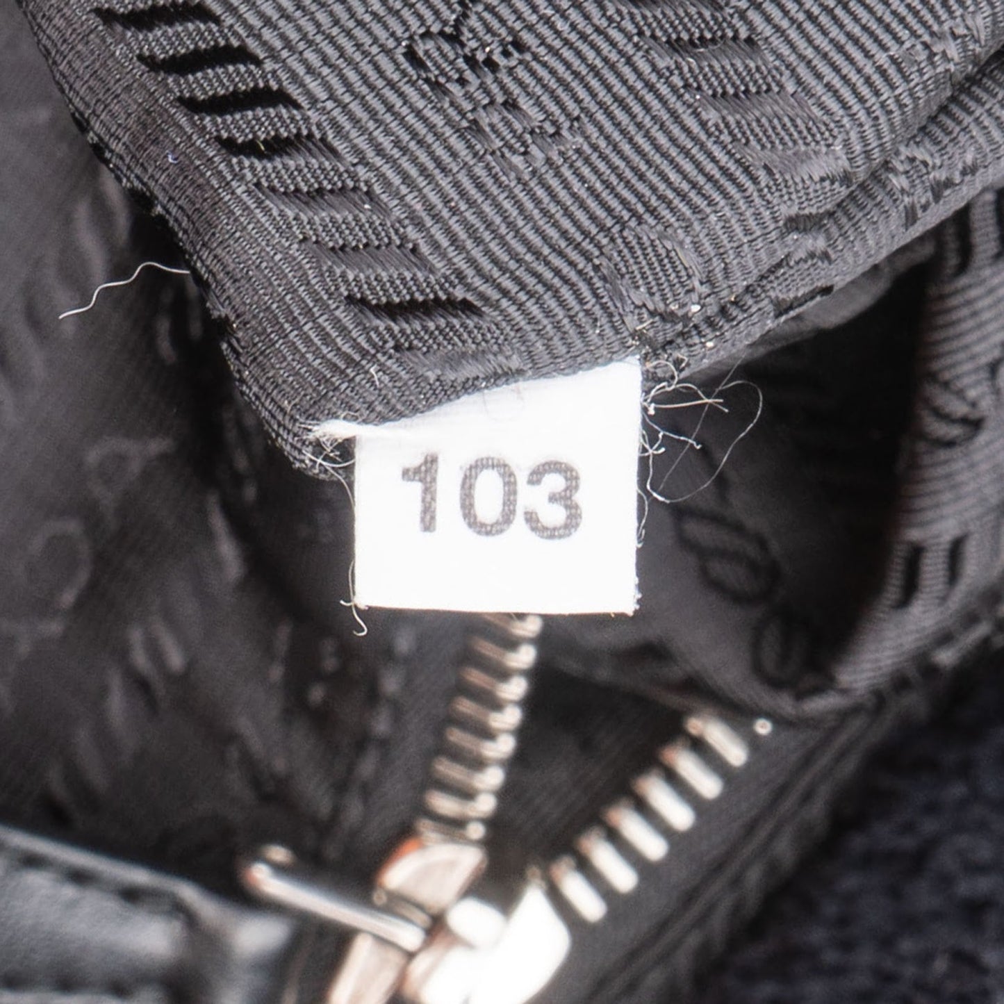 Prada Emblem Terry Tote Handbag
