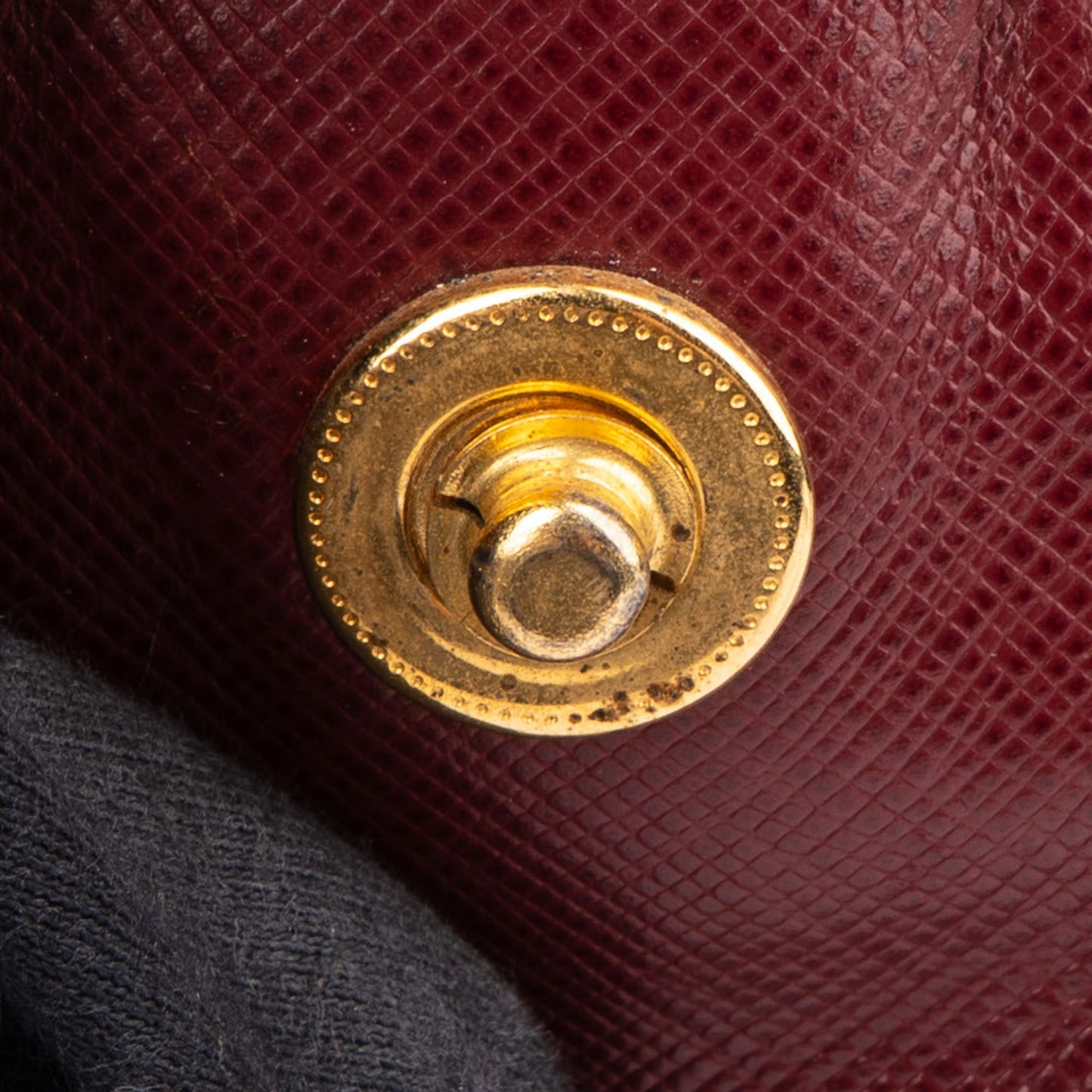 Prada Bicolor Saffiano Leather Galleria Handbag