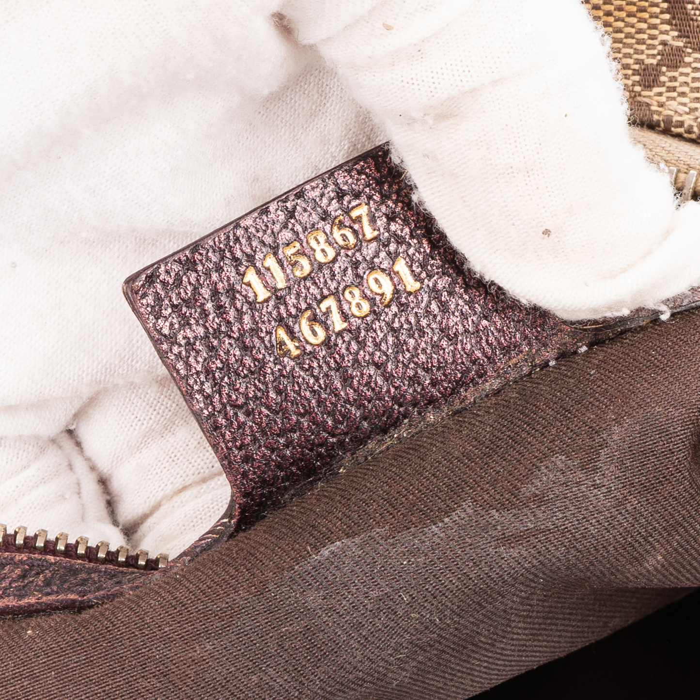 Gucci Monogram Horsebit Shoulder Bag